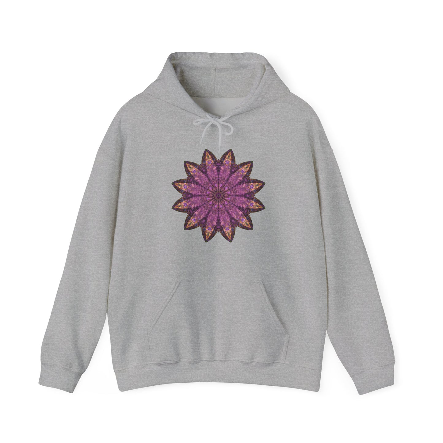Unisex Heavy Blend™ Hooded Sweatshirt - Love Light Mandalas No.16