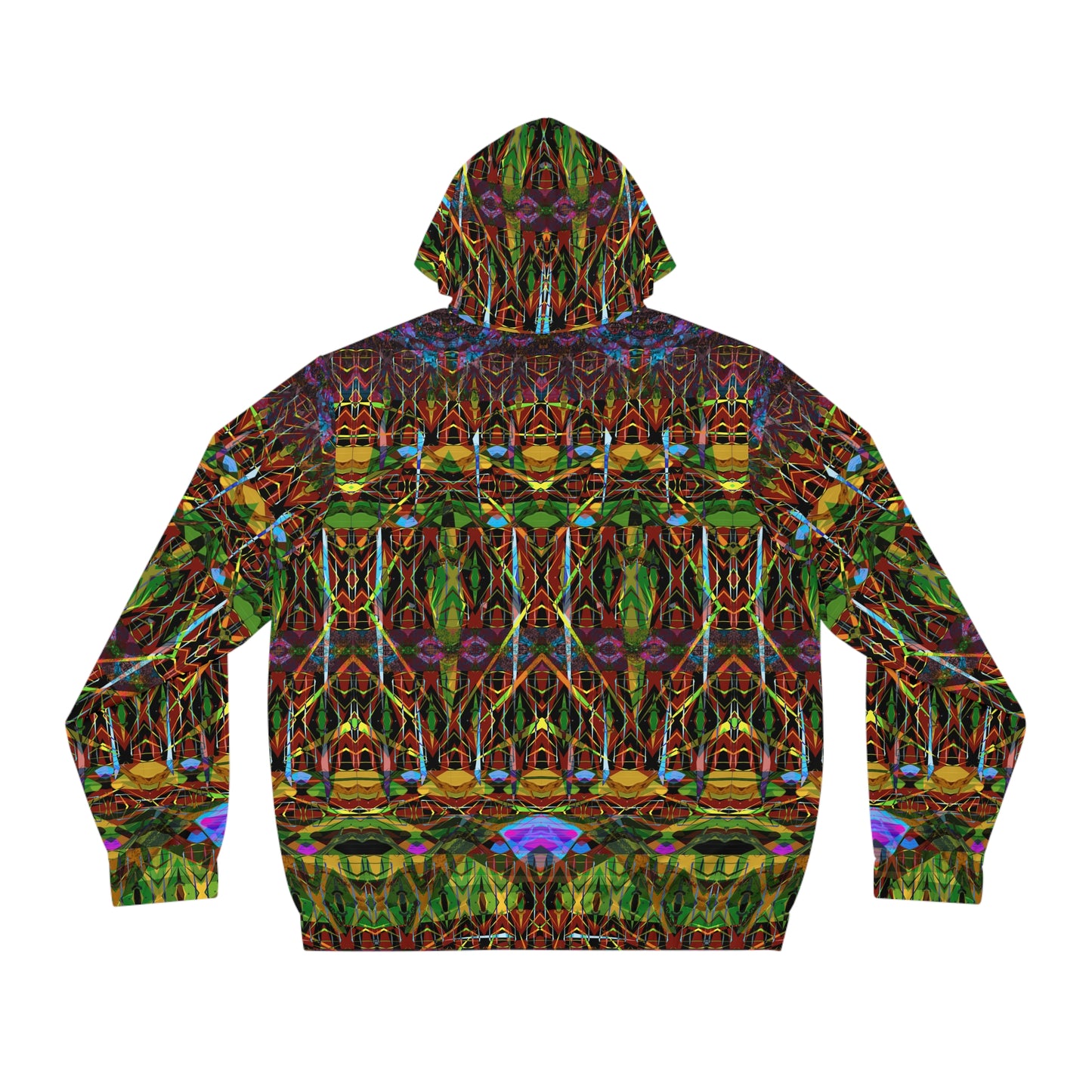 Men's Full-Zip Hoodie - Mandala Series No.5