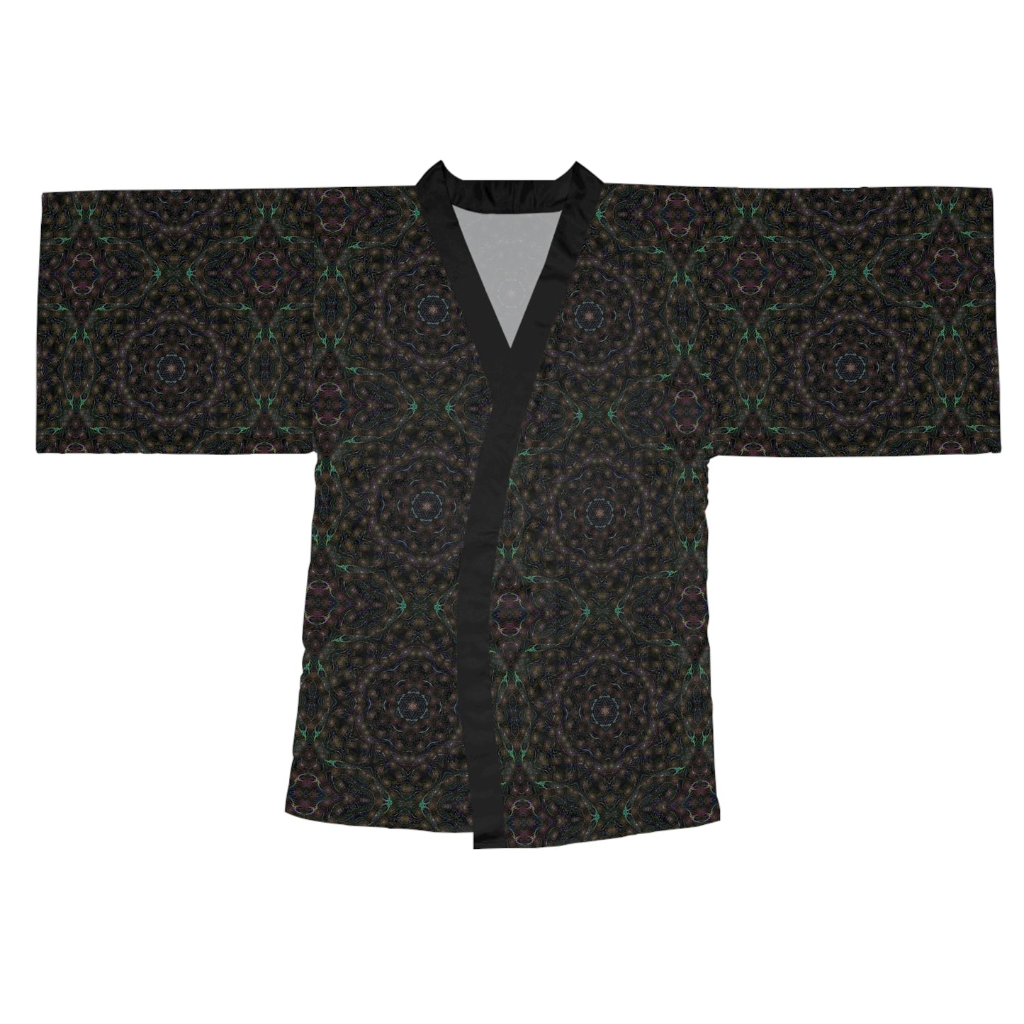 Long Sleeve Kimono Robe - P5 Kaleidoscopic No.16