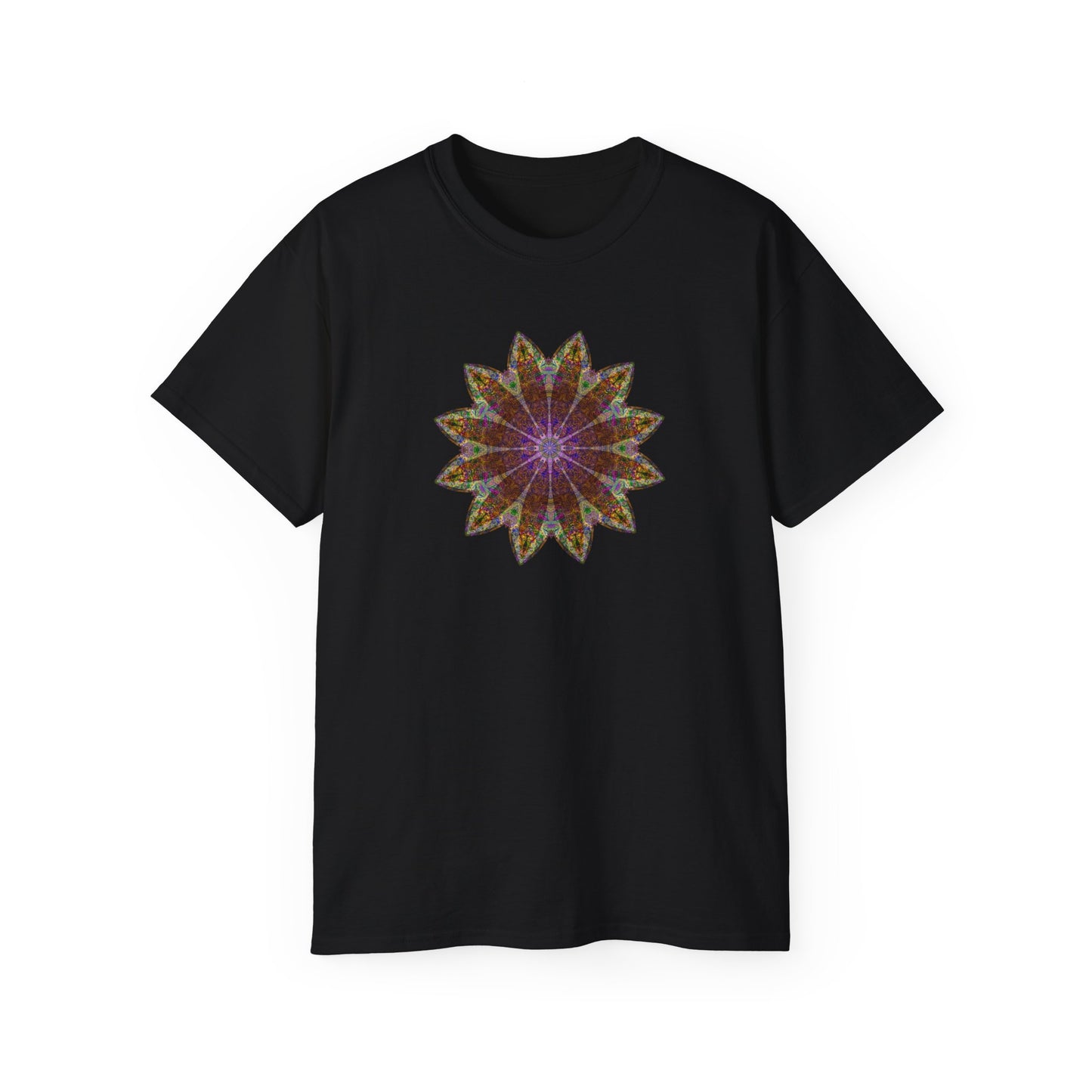 Unisex Ultra Cotton Tee - Love Light Mandalas No.13