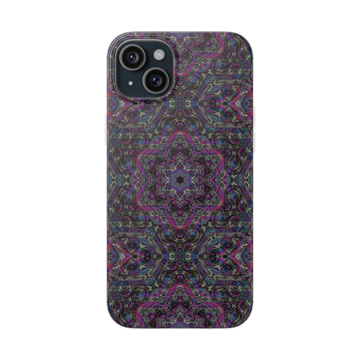 iPhone 15 Flexi Case - P5 Kaleidoscopic No.33