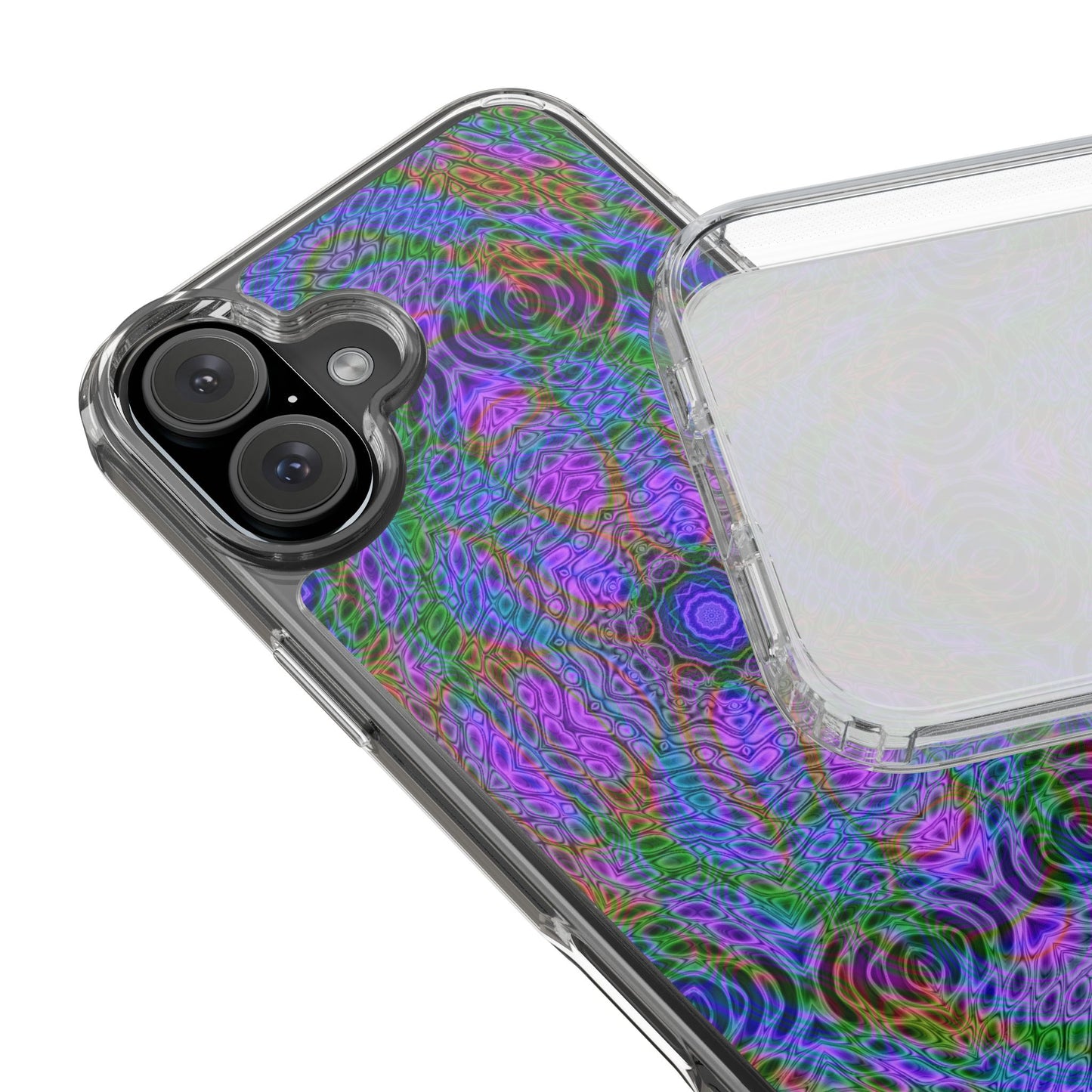 iPhone 16 Clear Case – DMT Seer No.21