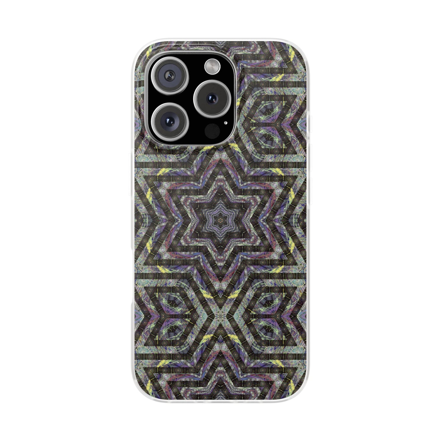 iPhone 16 Flexi Case - P5 Kaleidoscopic No.1