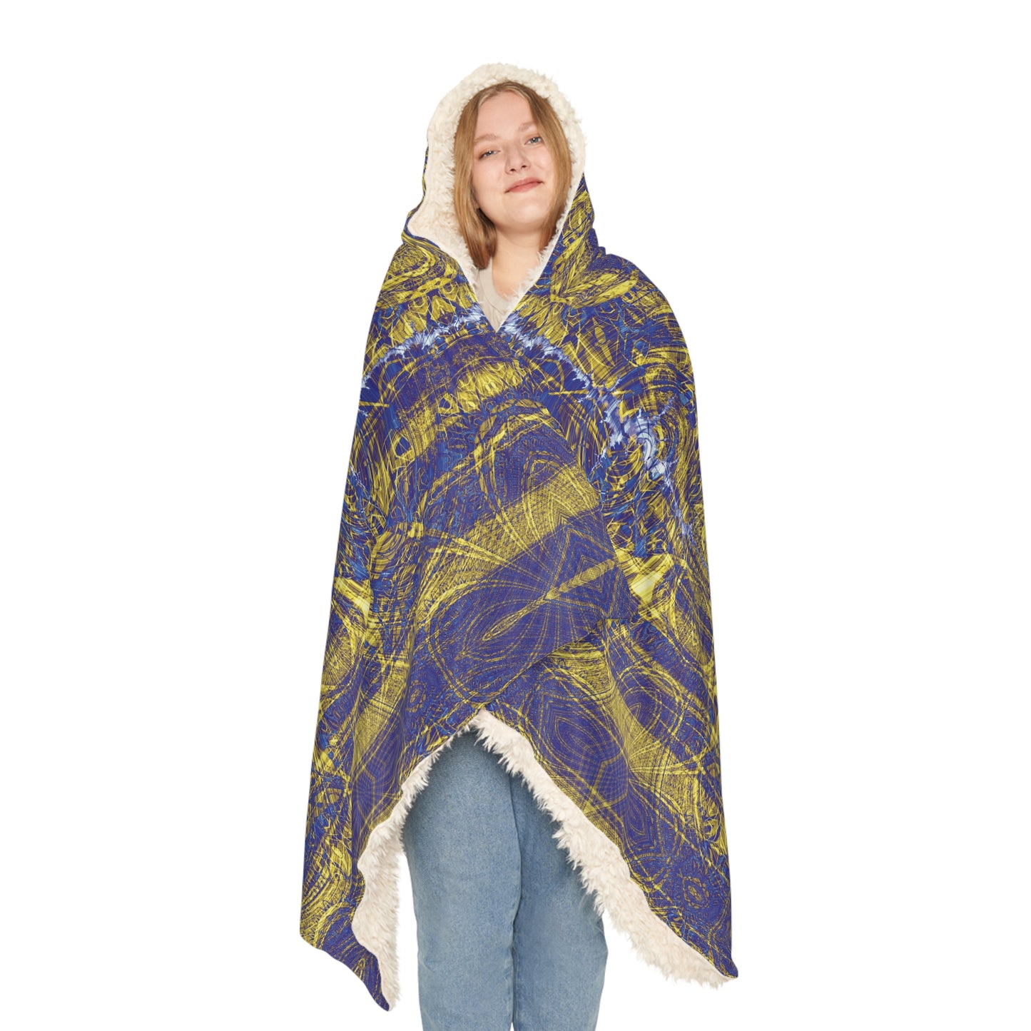 Snuggle Blanket - Love Light Fractals No.1