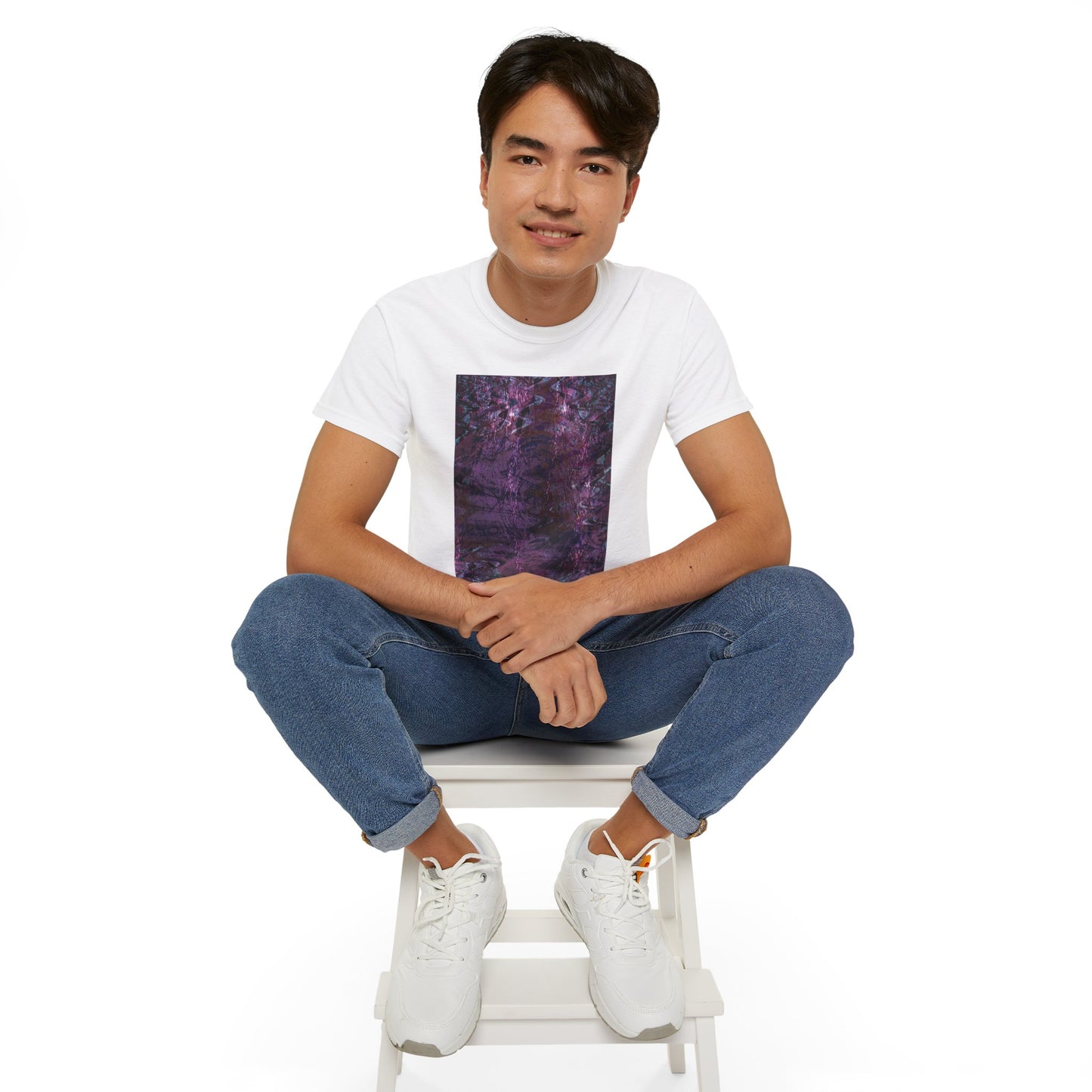 Unisex Ultra Cotton Tee - Love Light Fractals No.6