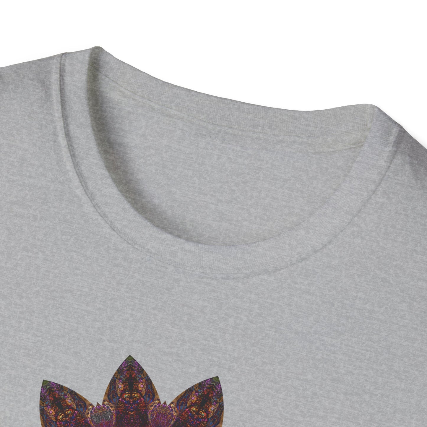 Unisex Softstyle T-Shirt - Love Light Mandalas No.5