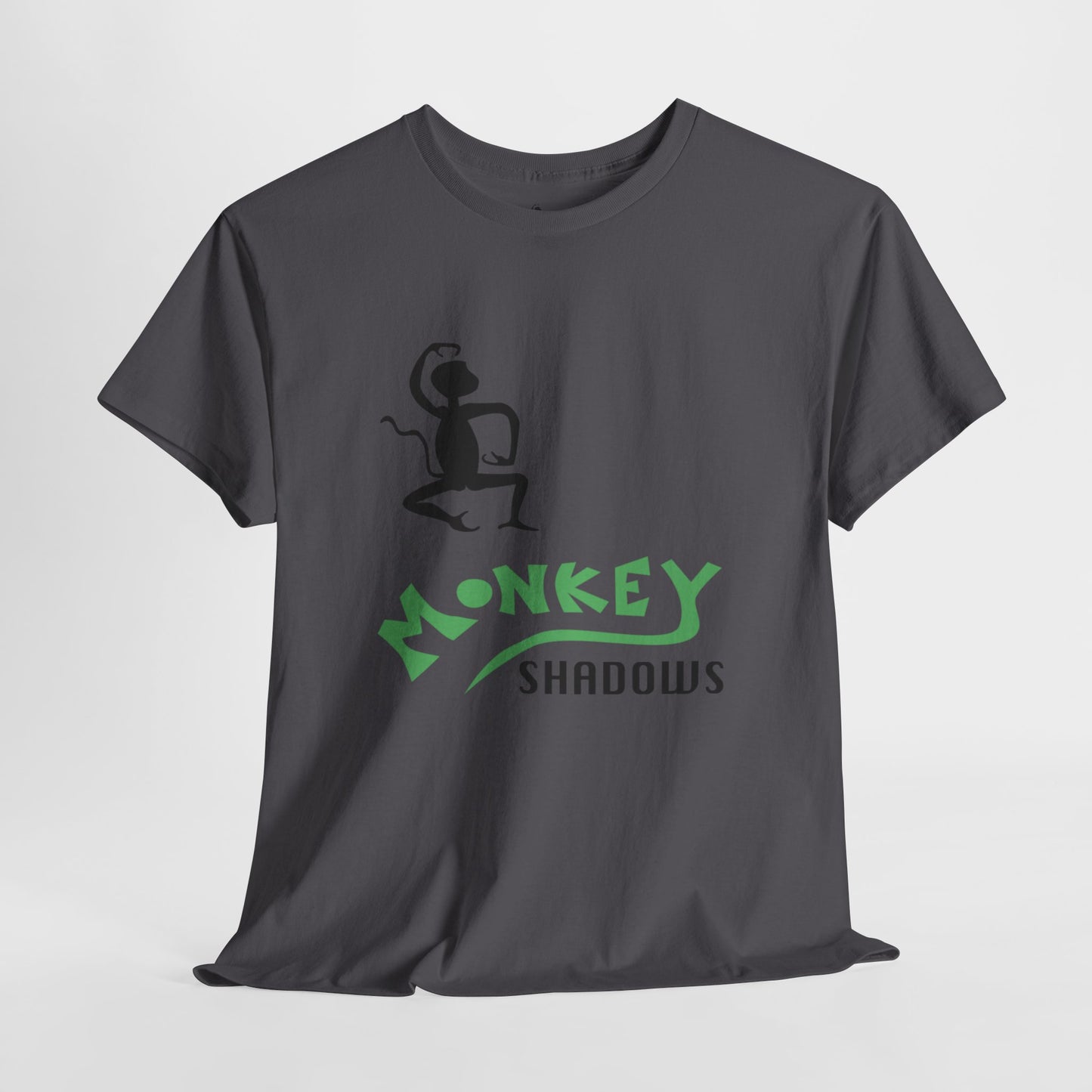Unisex Heavy Cotton Tee - Monkey Shadows