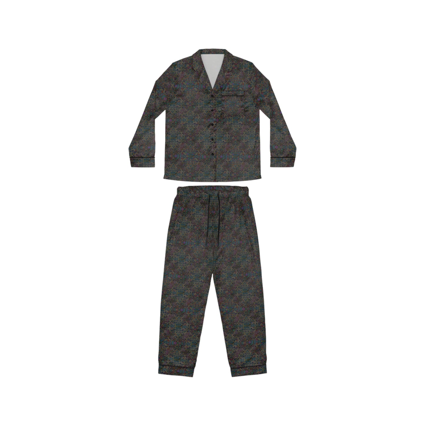 Women's Satin Pajamas - Hidden Weave No.10