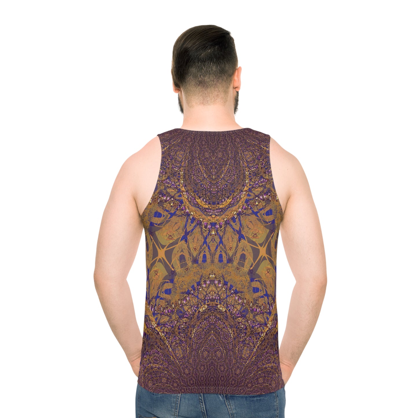 Unisex Tank Top - Love Light Fractals No.9