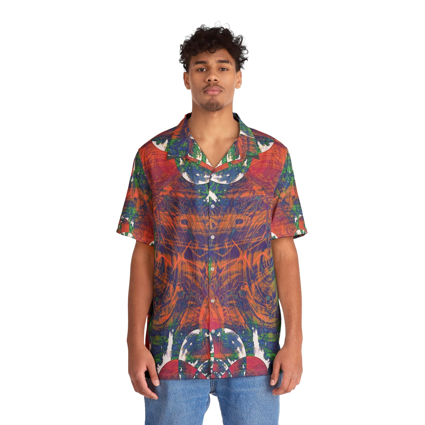 Hawaiian Shirt - Love Light Fractals No.2