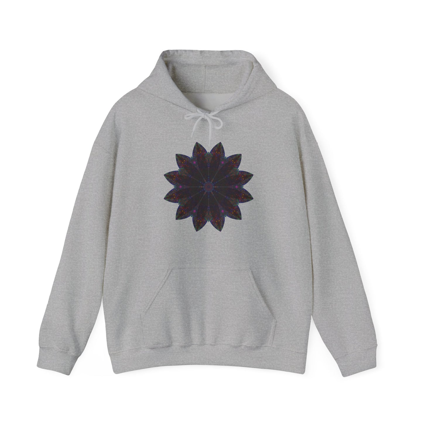 Unisex Heavy Blend™ Hooded Sweatshirt - Love Light Mandalas No.25
