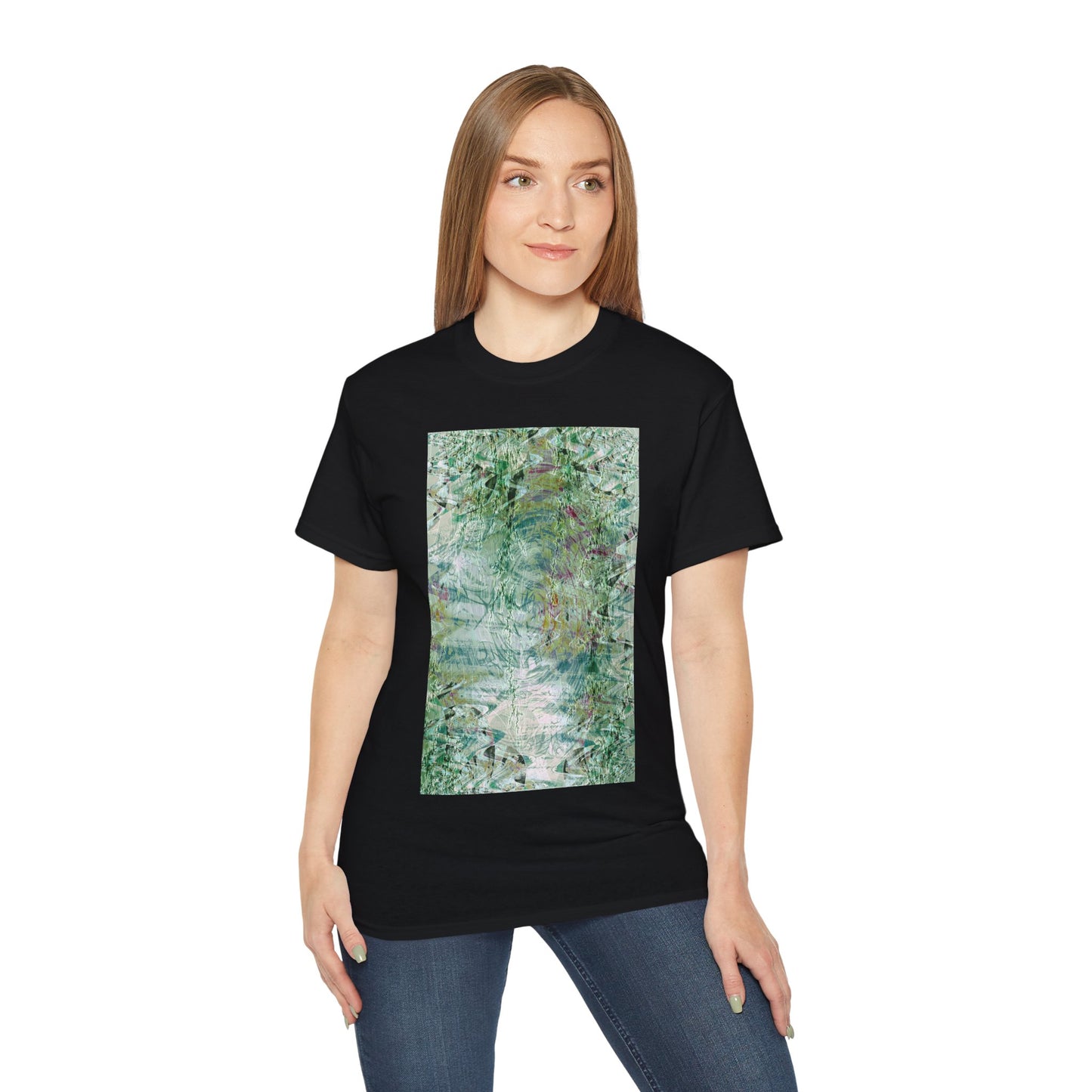 Unisex Ultra Cotton Tee - Love Light Fractals No.7