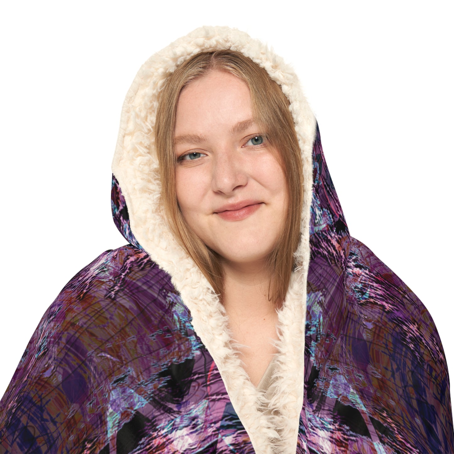 Snuggle Blanket - Love Light Fractals No.6