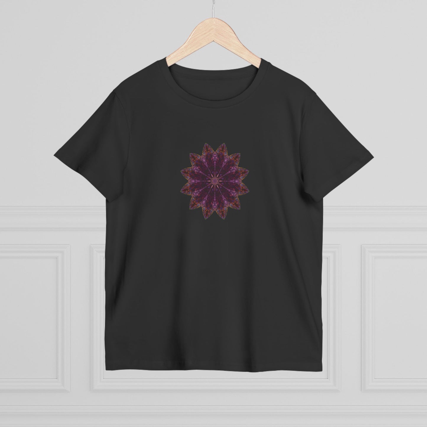 Women’s Maple Tee - Love Light Mandalas No.15