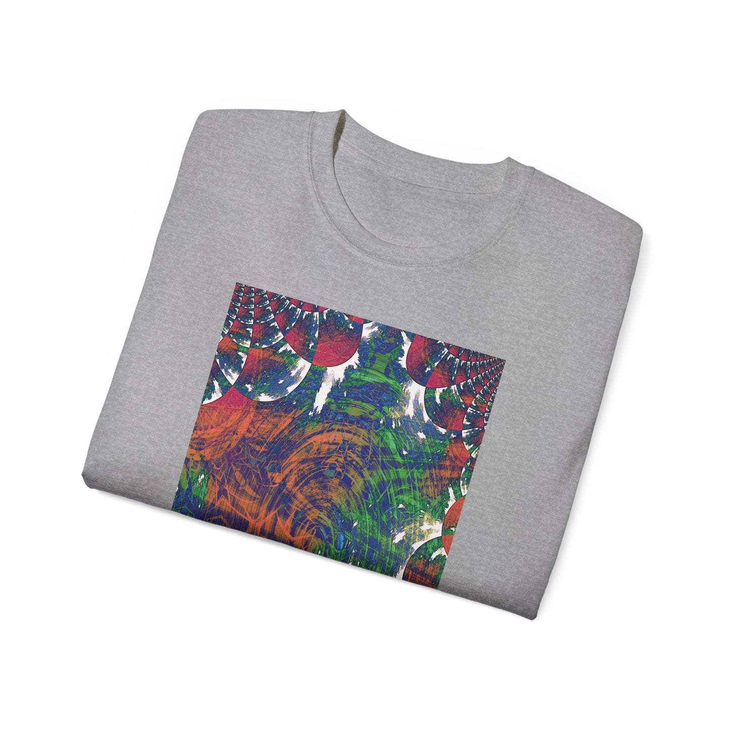 Unisex Ultra Cotton Tee - Love Light Fractals No.2