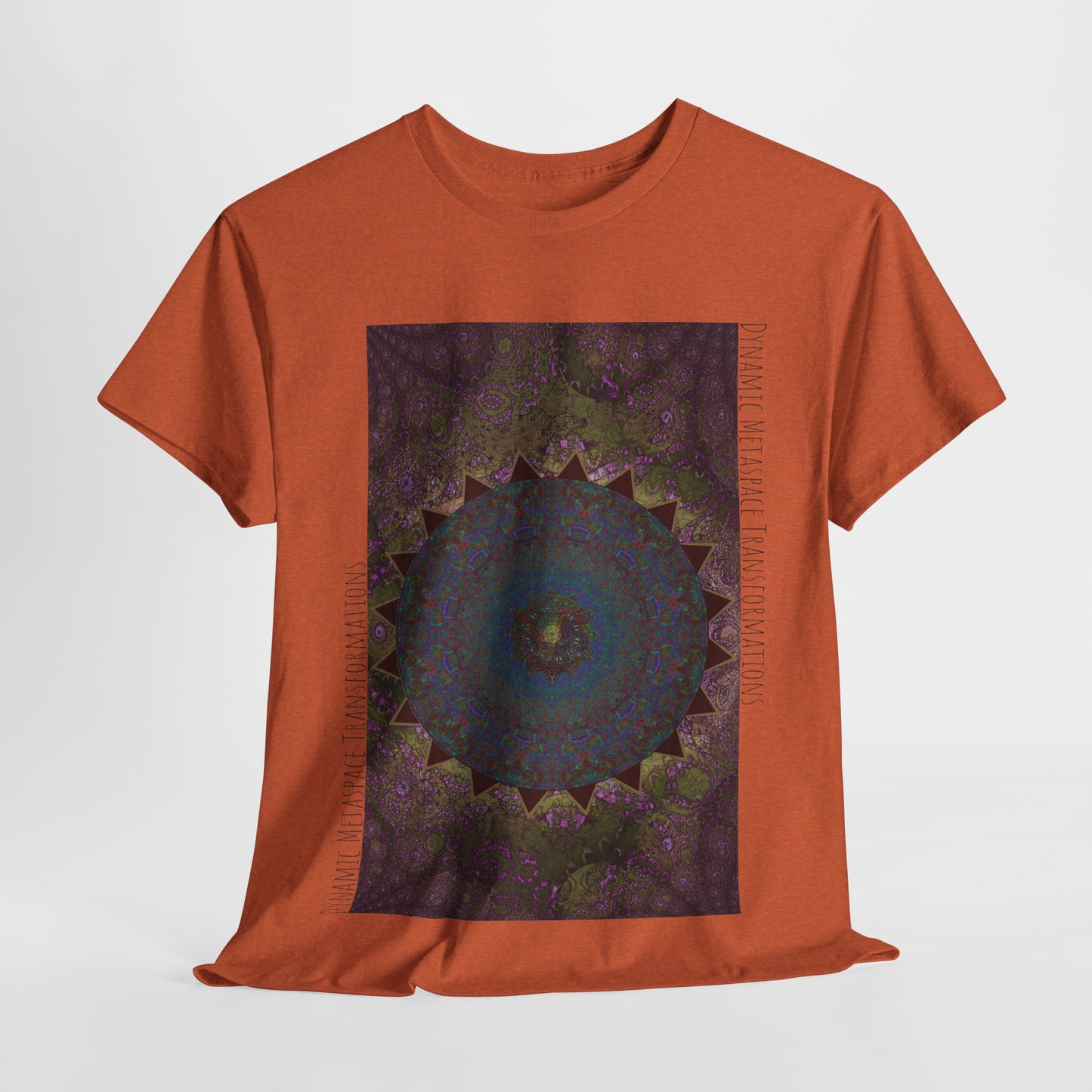 Unisex Heavy Cotton Tee - Love Light Spheres No. L8S1