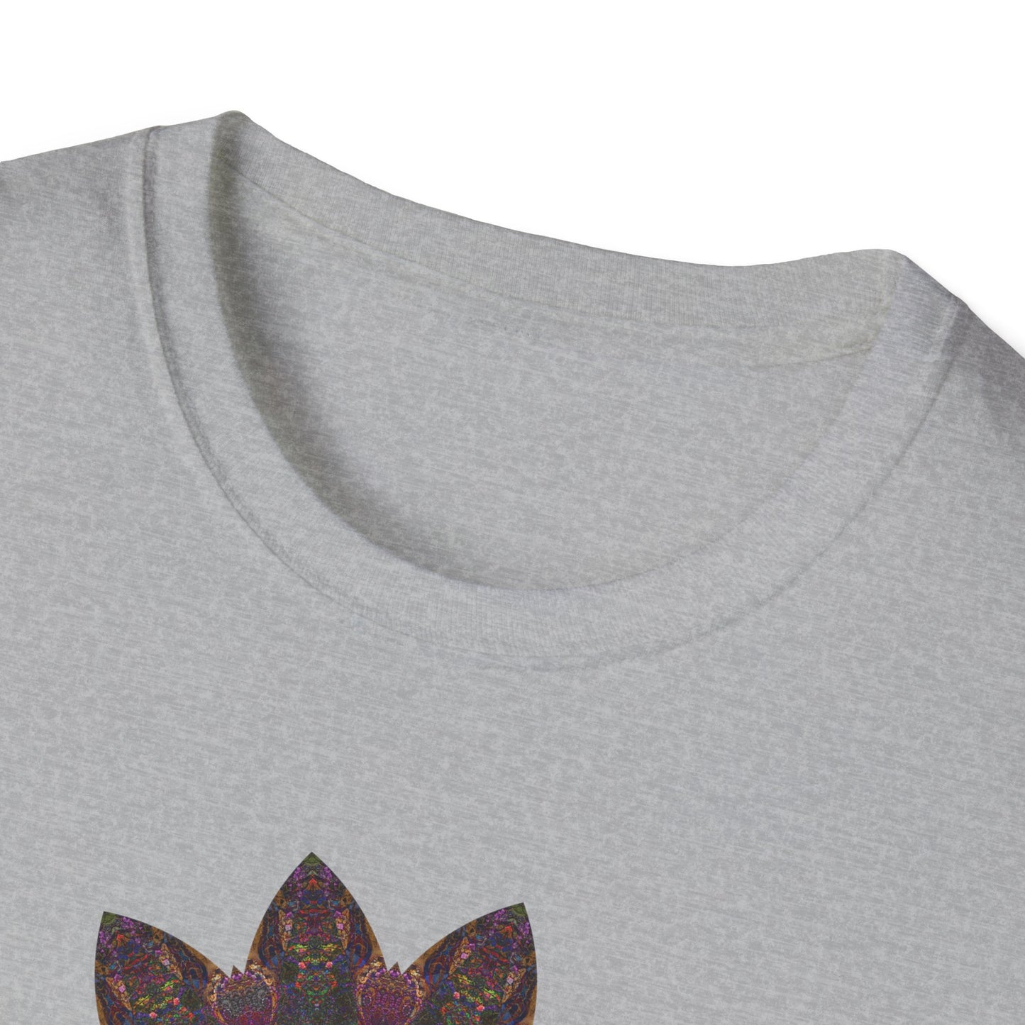 Unisex Softstyle T-Shirt - Love Light Mandalas No.7