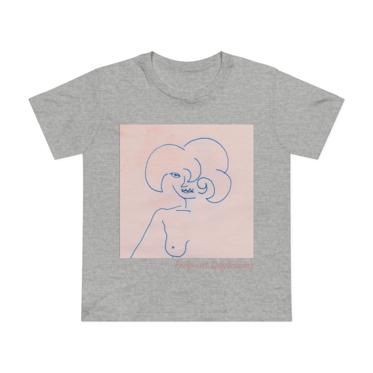 Women’s Maple Tee - Frequent Daydreams Sketch No.45