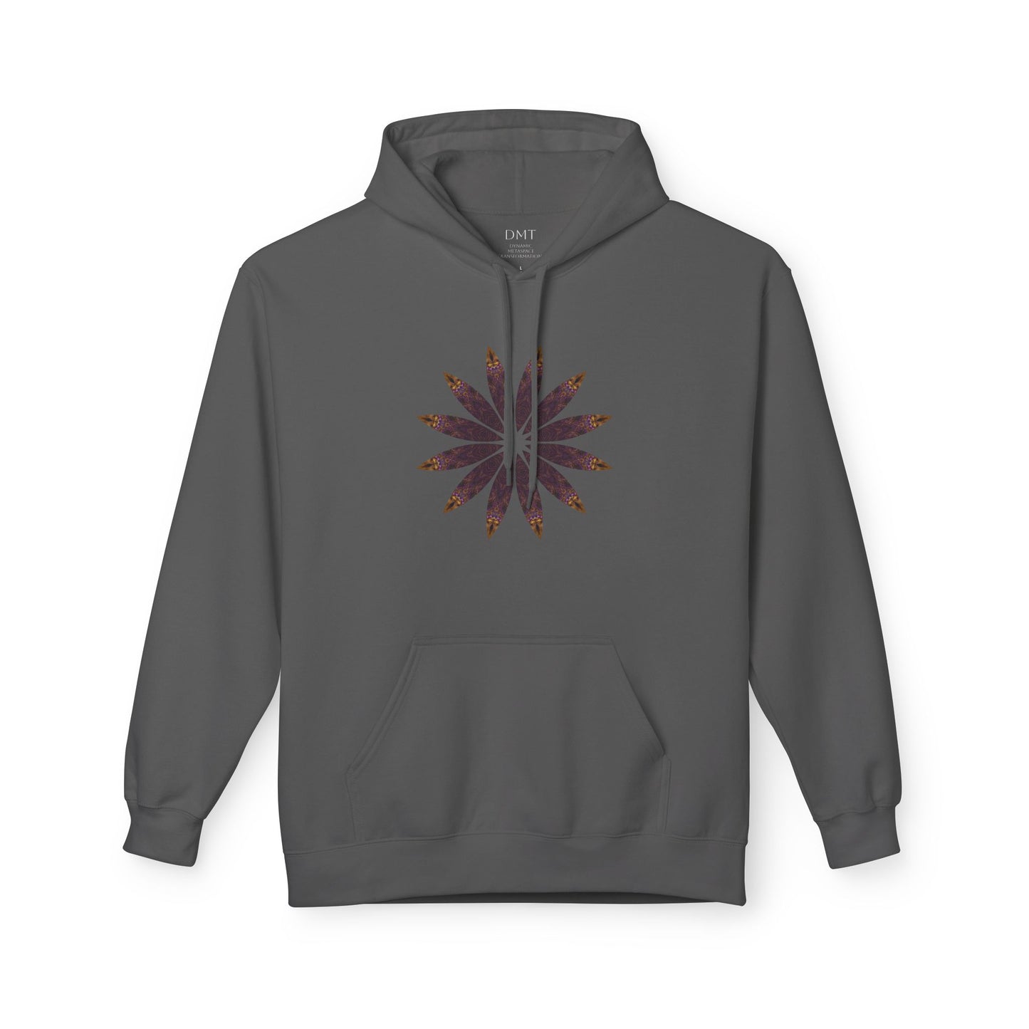 Unisex Midweight Softstyle Fleece Hoodie - Love Light Mandalas No.2