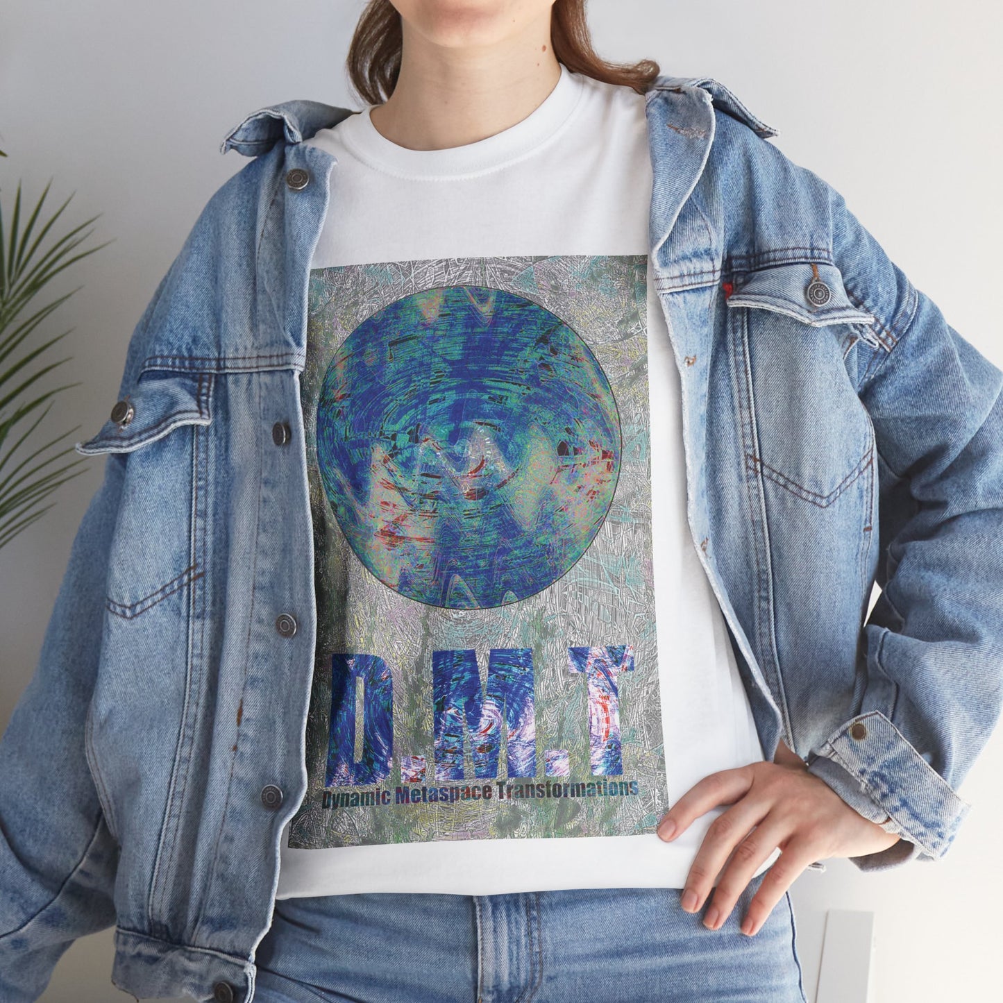 Unisex Heavy Cotton Tee - DMT Spheres No.2