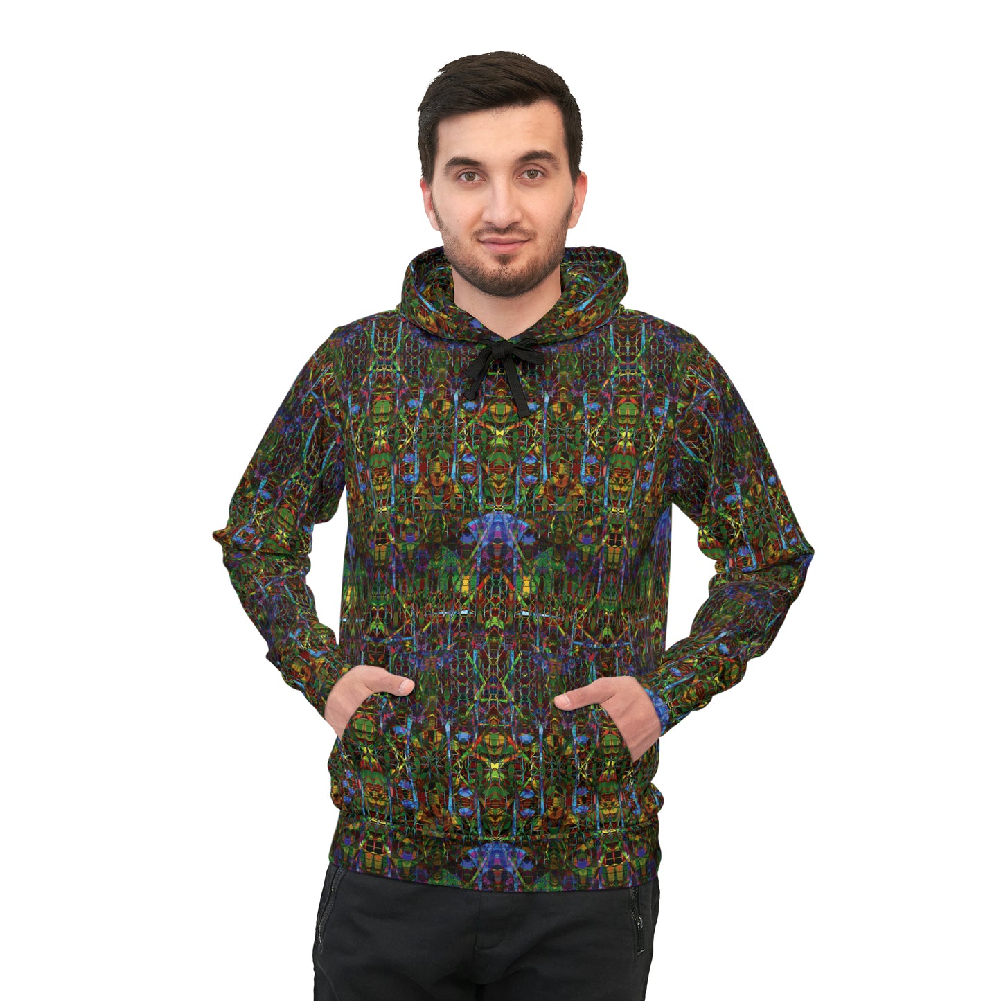 Athletic Hoodie - Mandala Series 005V001
