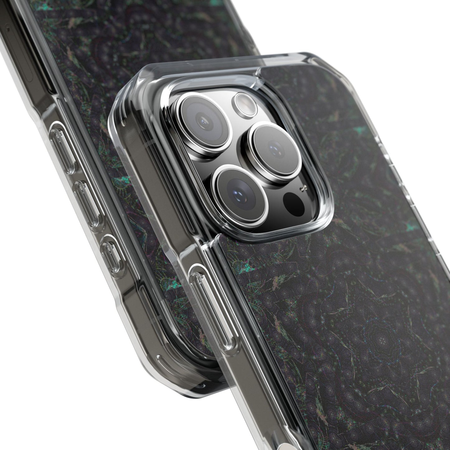iPhone 16 Magnetic Clear Impact Case - P5 Kaleidoscopic No.31