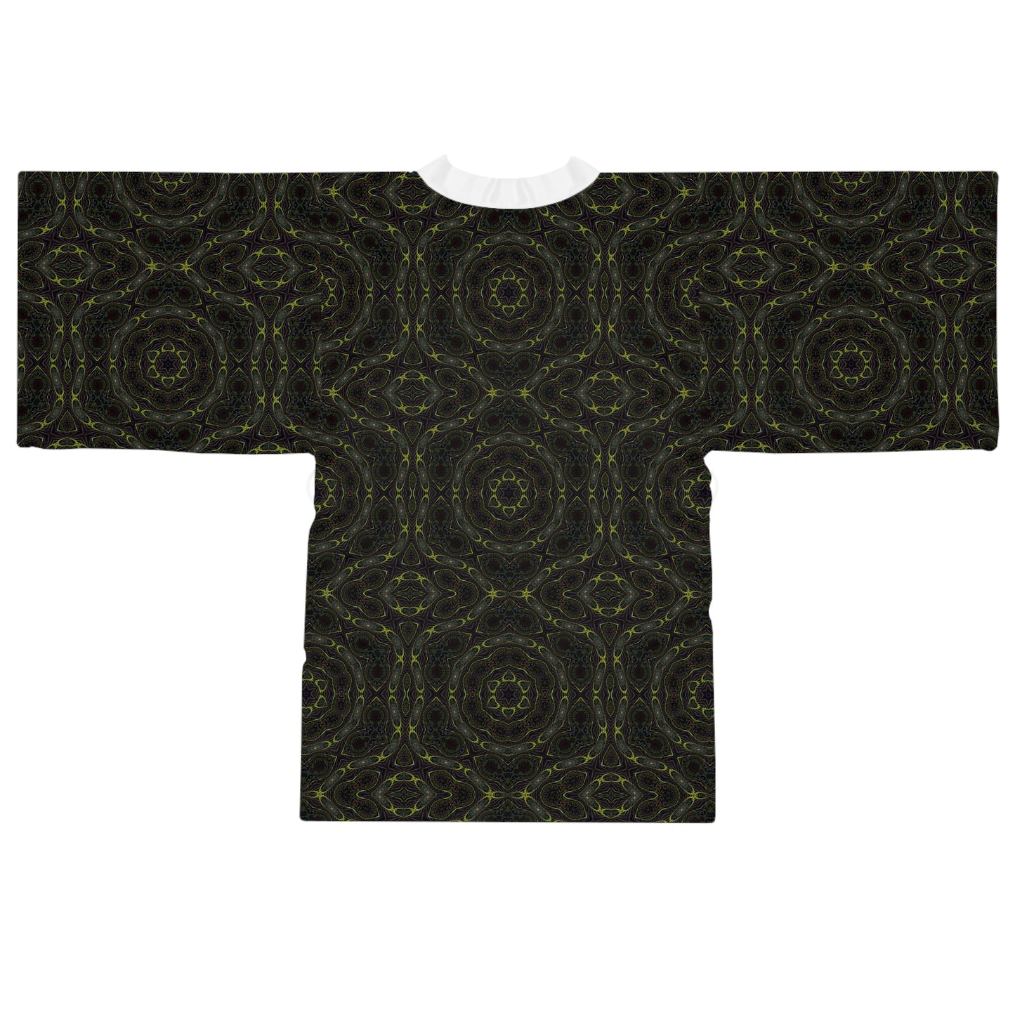 Long Sleeve Kimono Robe - P5 Kaleidoscopic No.4