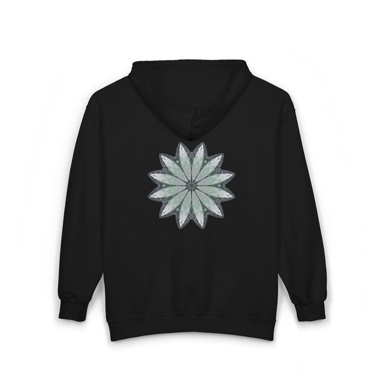 Unisex Heavy Blend™ Full Zip Hooded Sweatshirt - Love Light Mandalas No.22