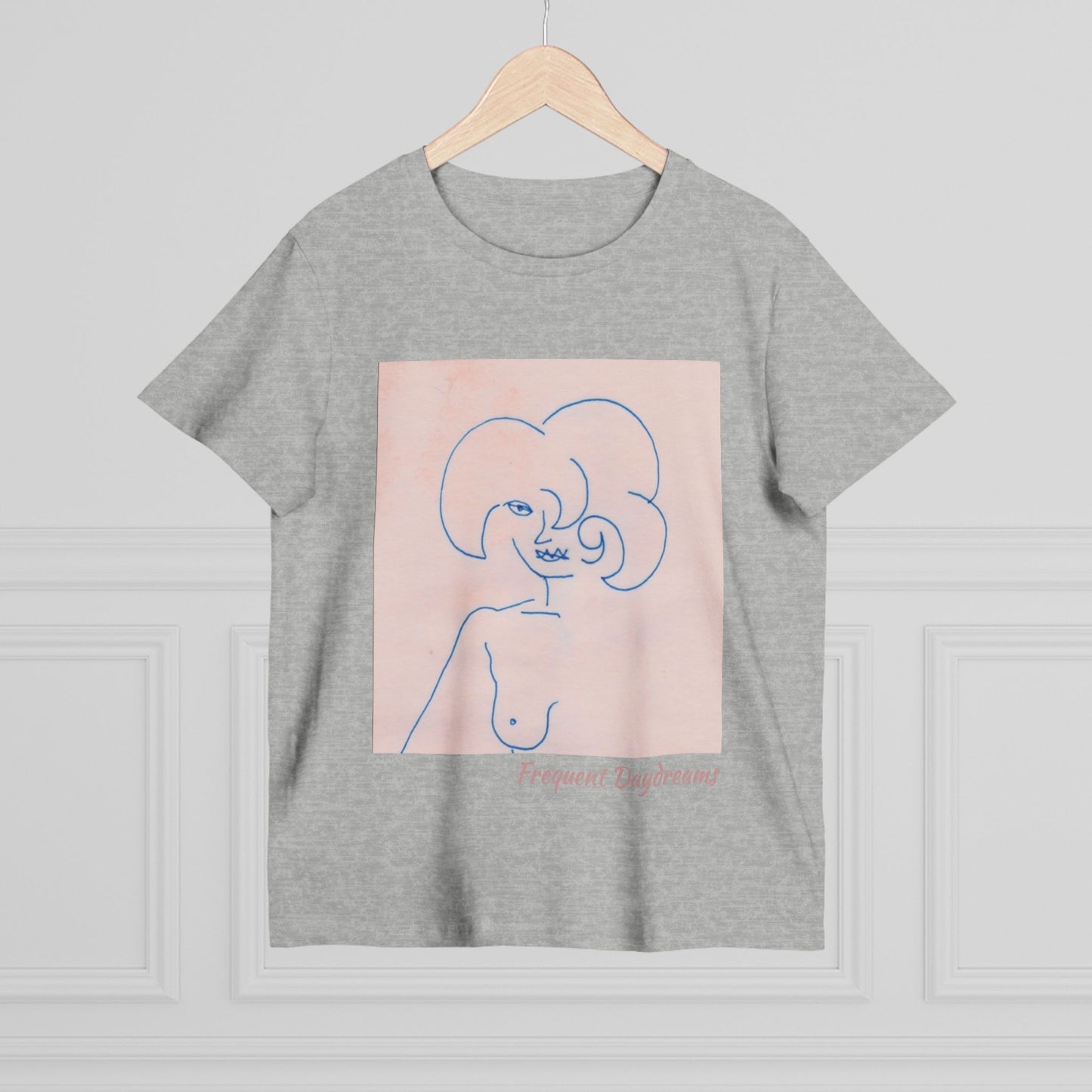 Women’s Maple Tee - Frequent Daydreams Sketch No.45