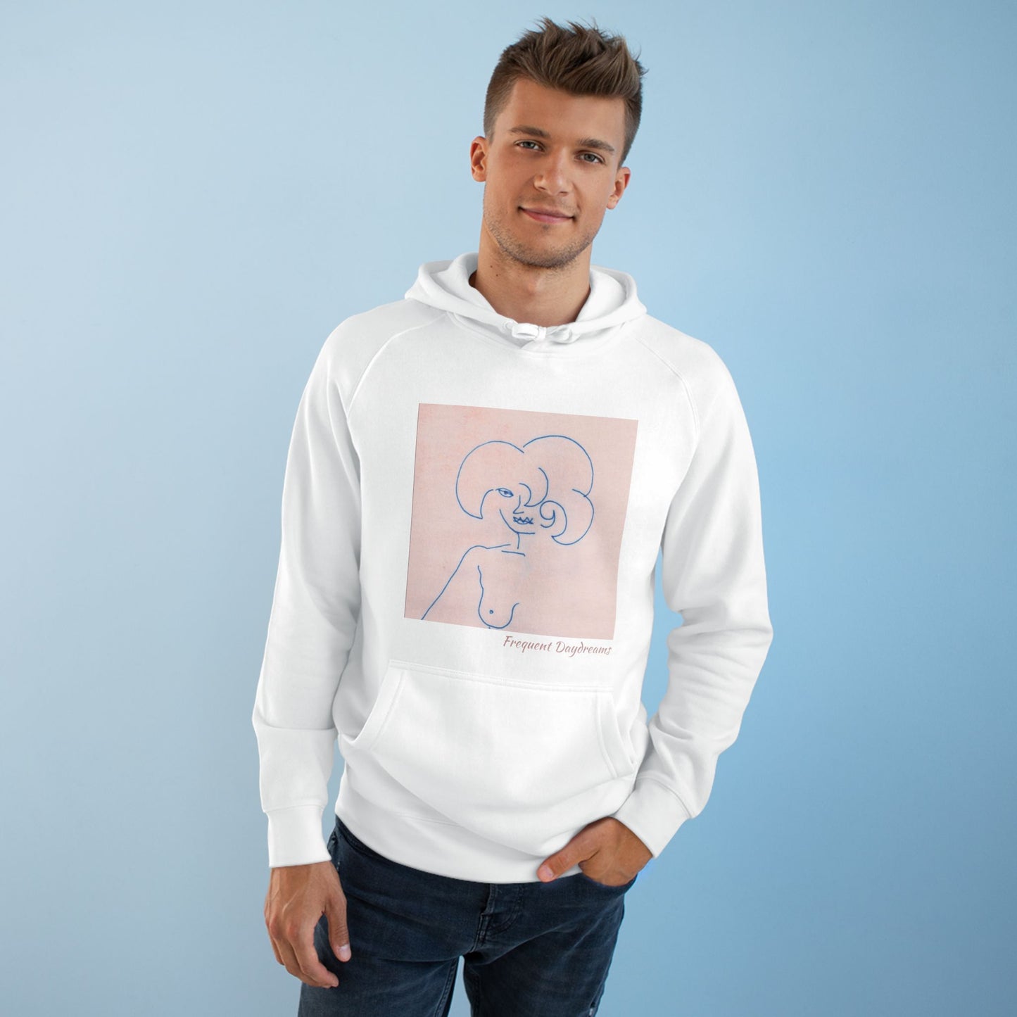 Unisex Supply Hoodie - Frequent Daydreams Sketch No.45