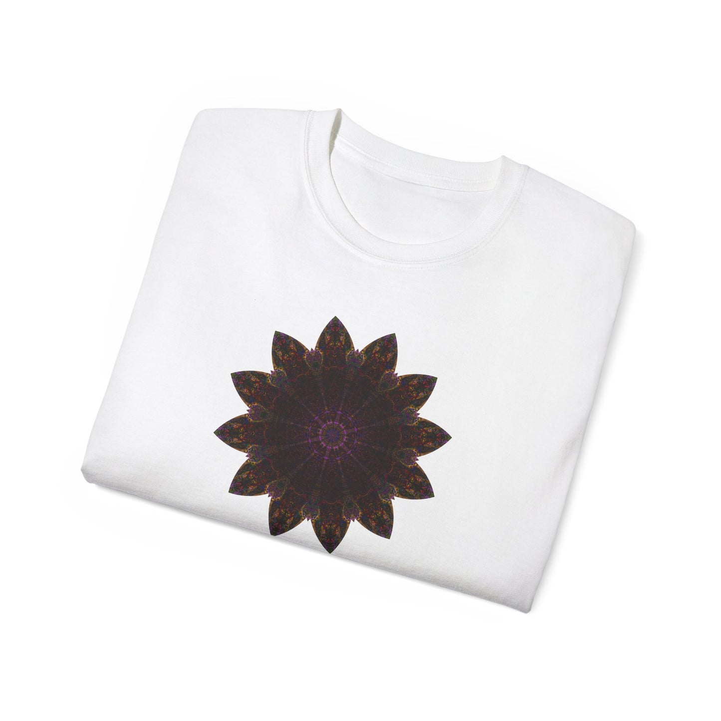 Unisex Ultra Cotton Tee - Love Light Mandalas No.12