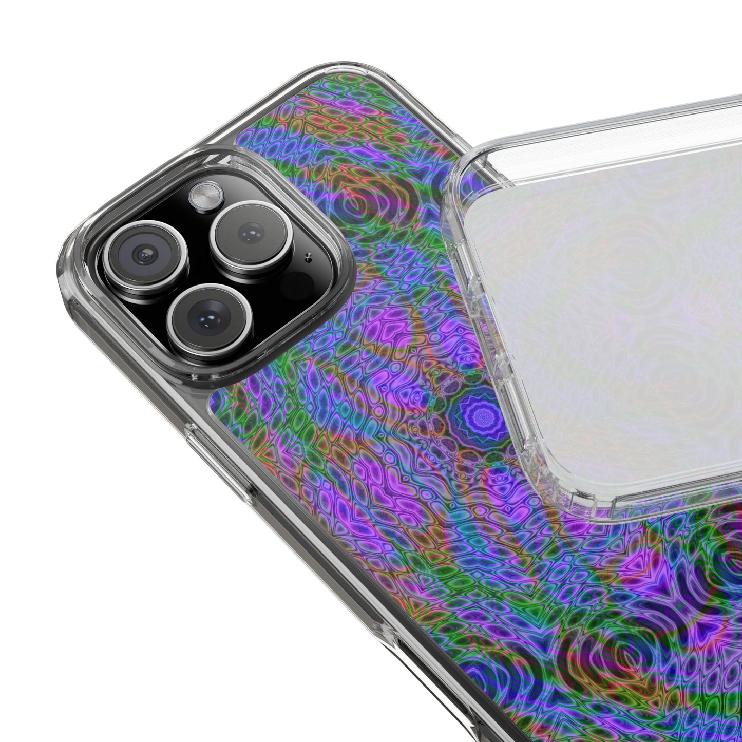 iPhone 16 Clear Case – DMT Seer No.21