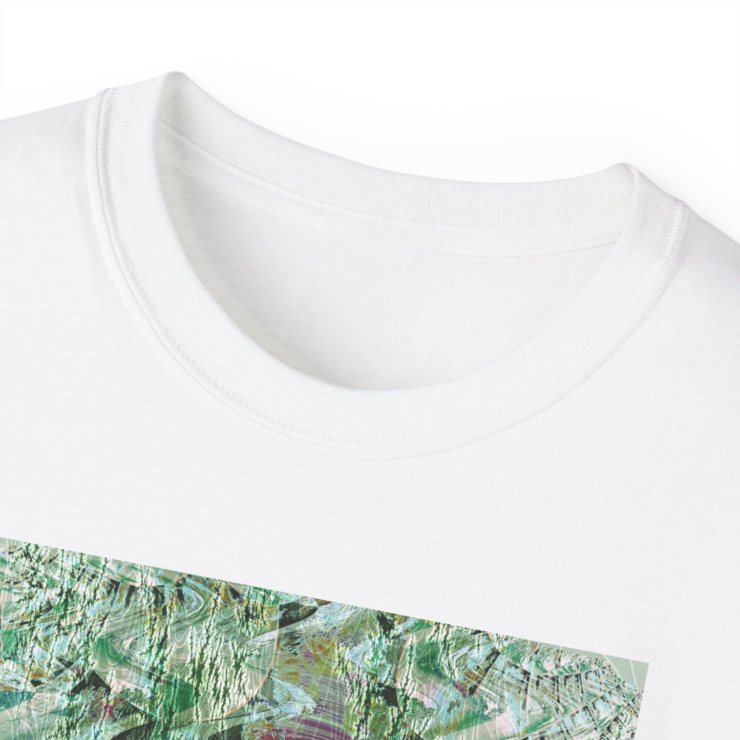 Unisex Ultra Cotton Tee - Love Light Fractals No.7