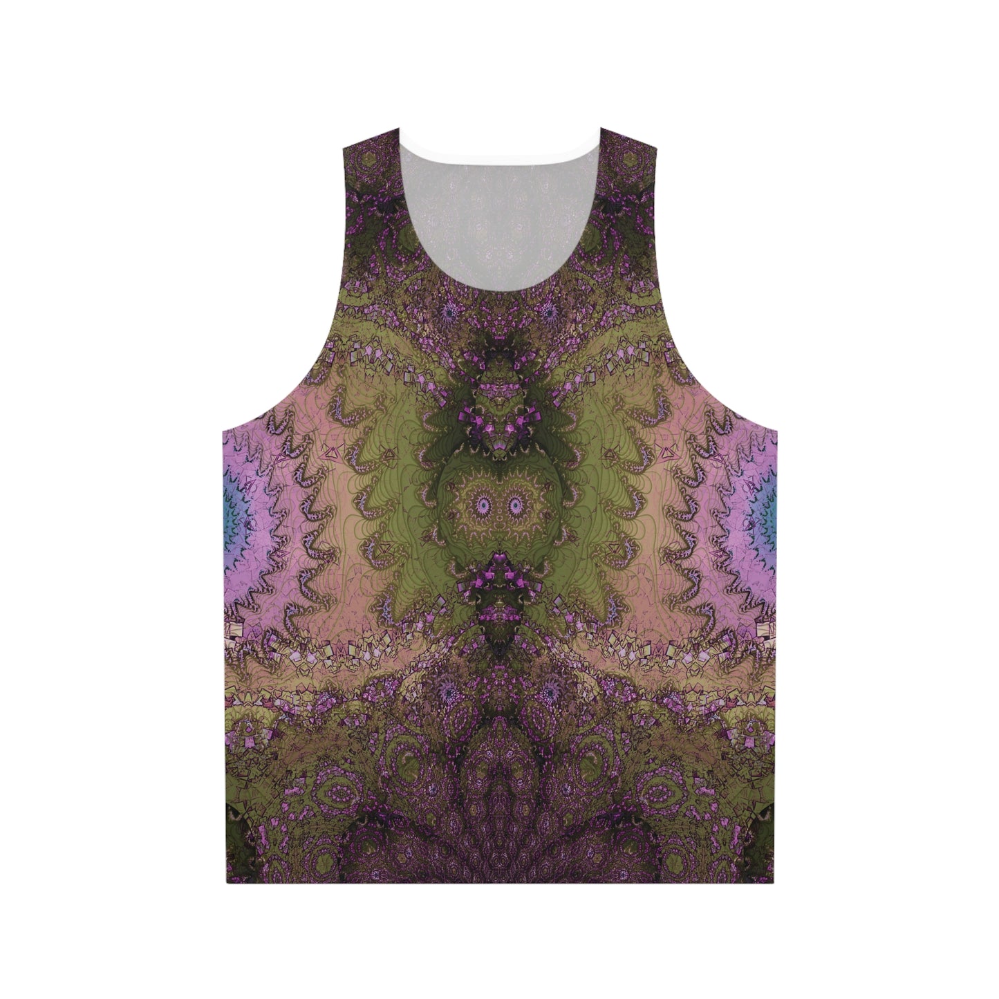 Unisex Tank Top - Love Light Fractals No.8