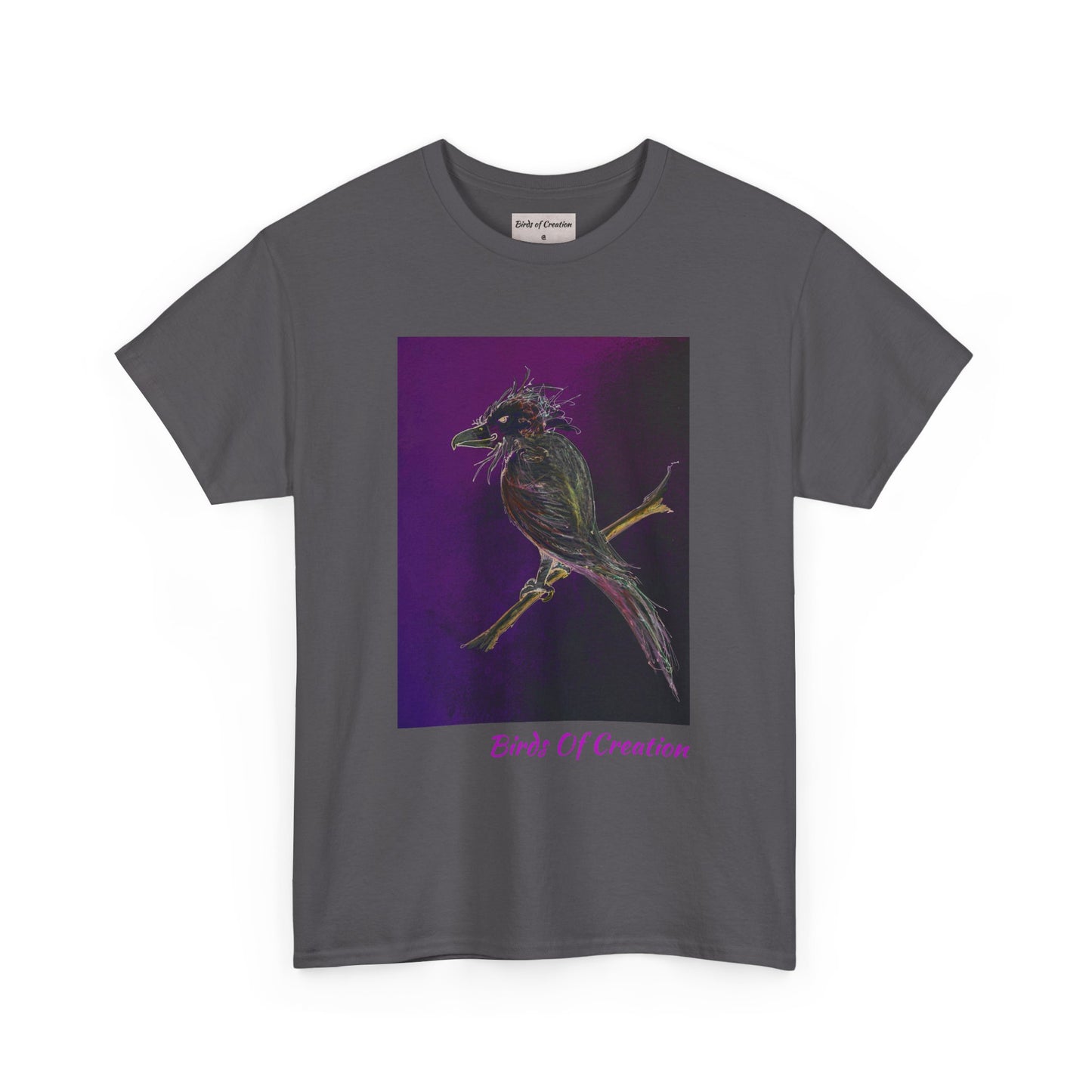 Unisex Heavy Cotton Tee - Birds Of Creation No.1