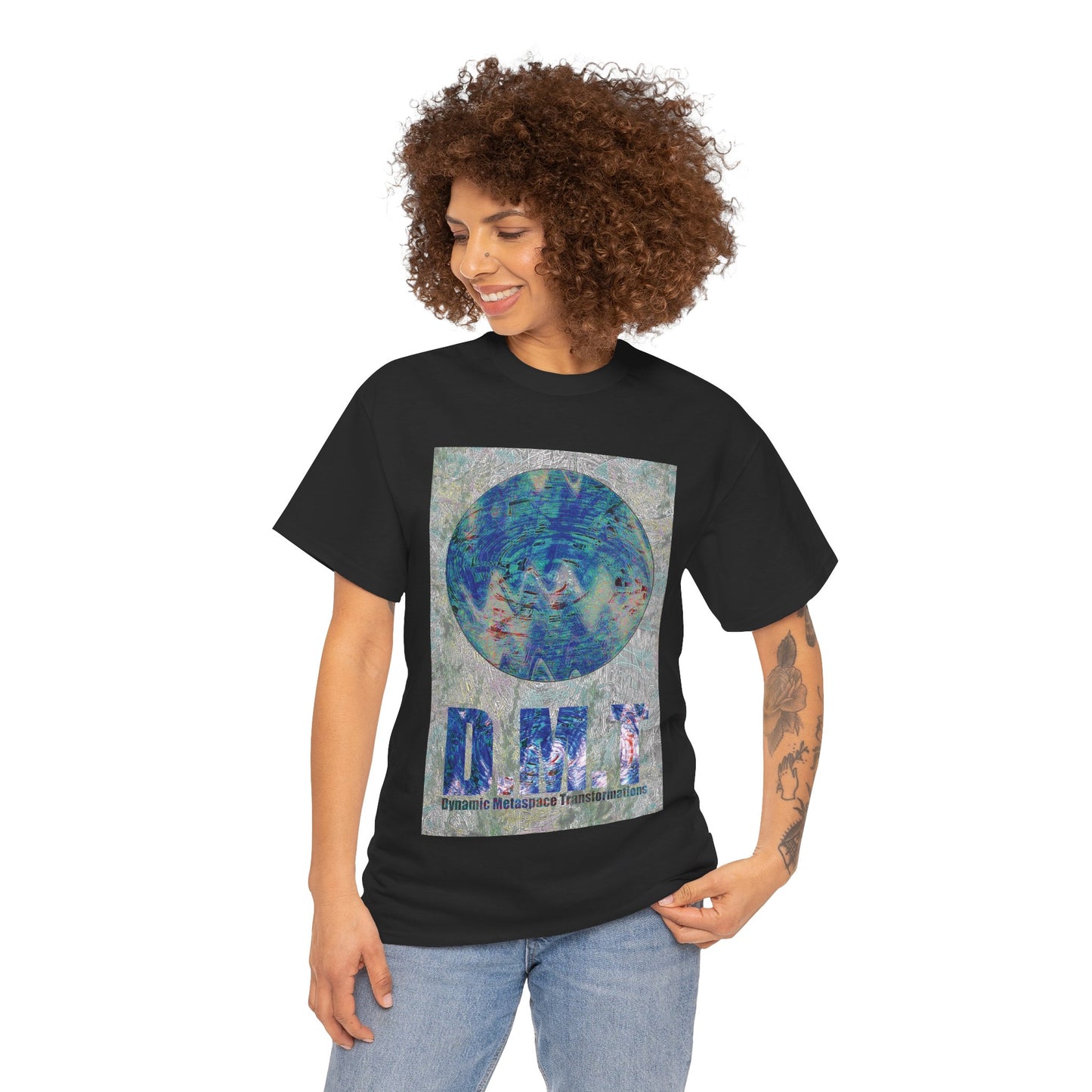 Unisex Heavy Cotton Tee - DMT Spheres No.2