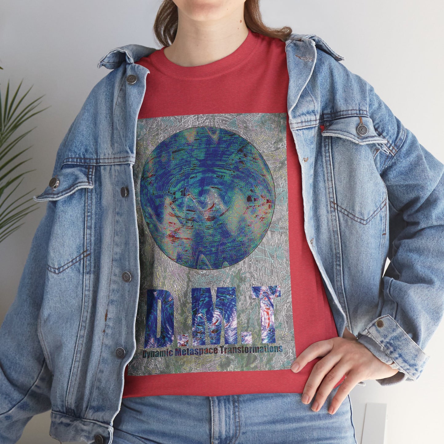 Unisex Heavy Cotton Tee - DMT Spheres No.2