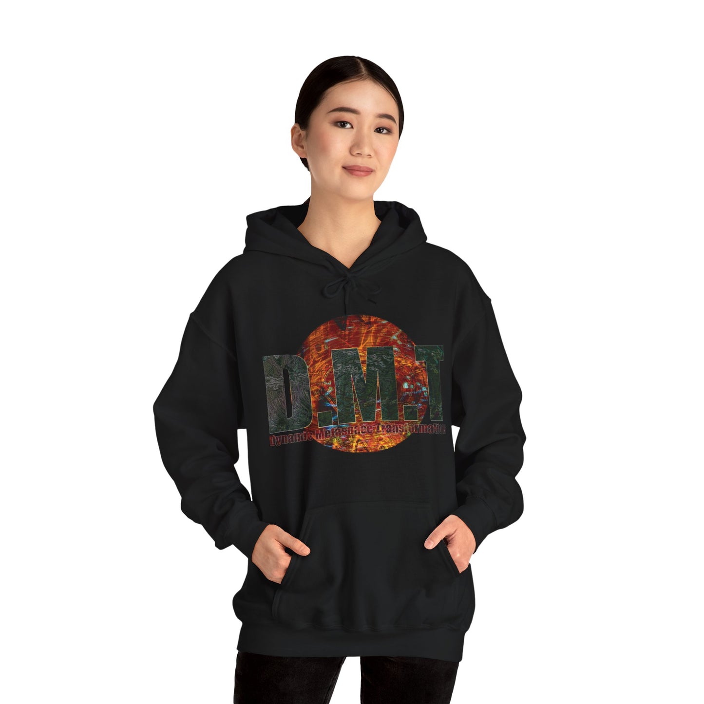 Unisex Heavy Blend™ Hooded Sweatshirt - DMT Dynamic No.1