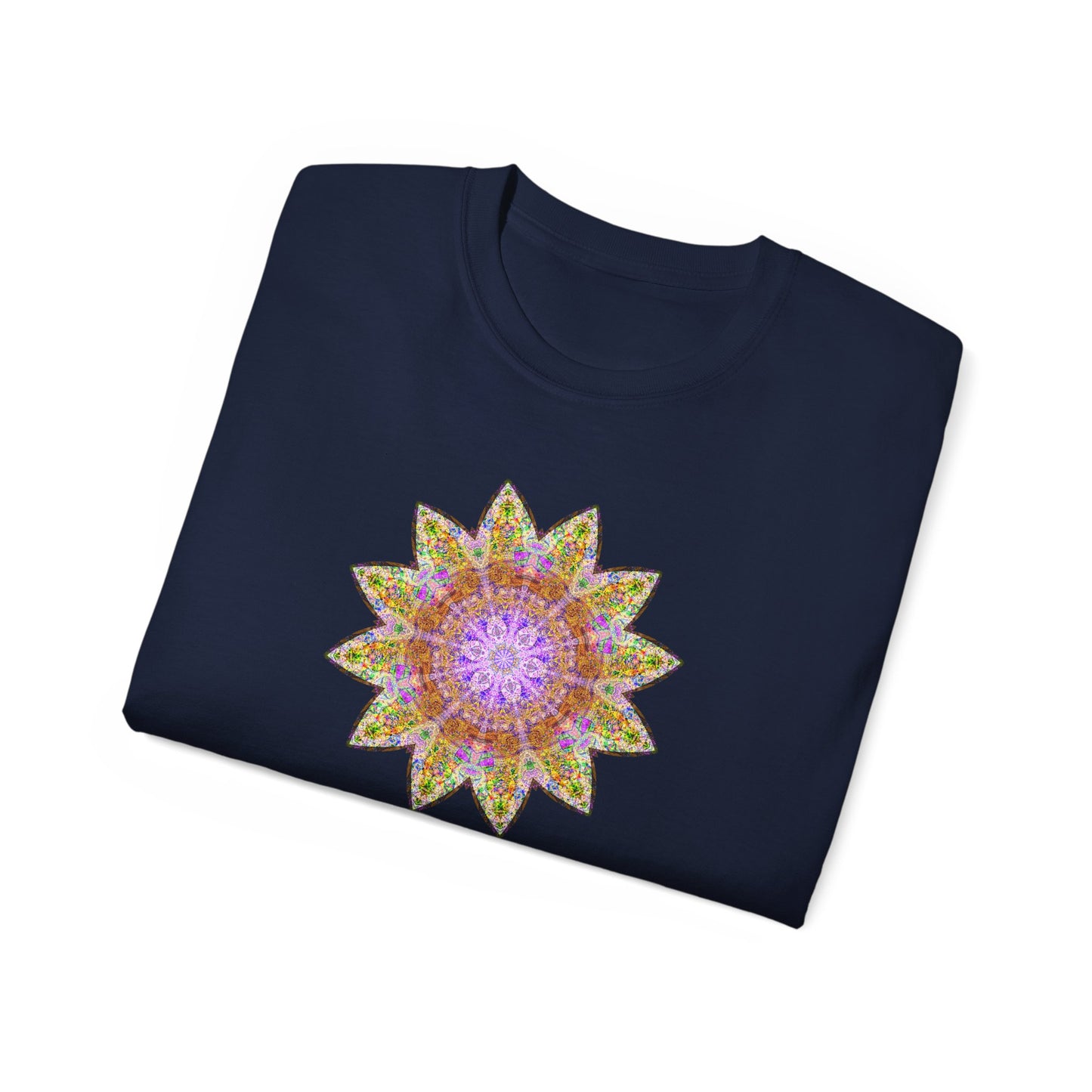 Unisex Ultra Cotton Tee - Love Light Mandalas No.14