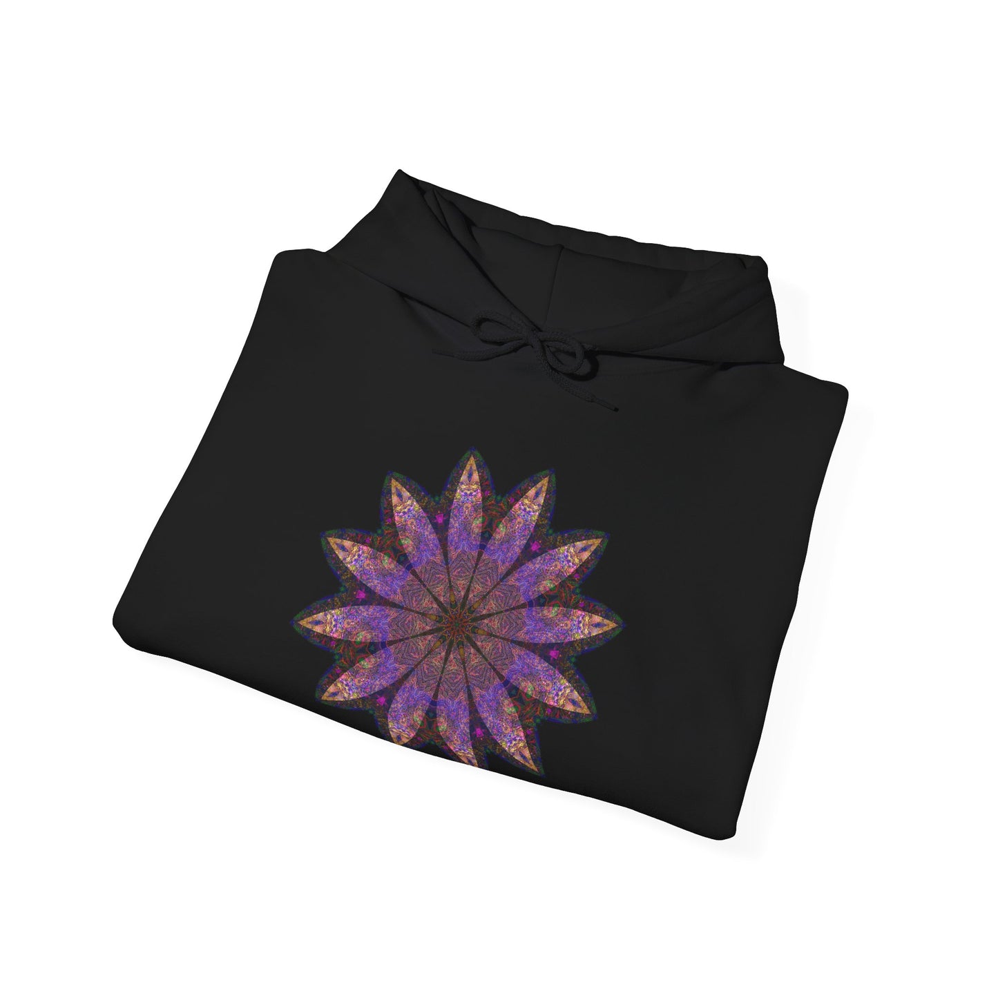 Unisex Heavy Blend™ Hooded Sweatshirt - Love Light Mandalas No.23