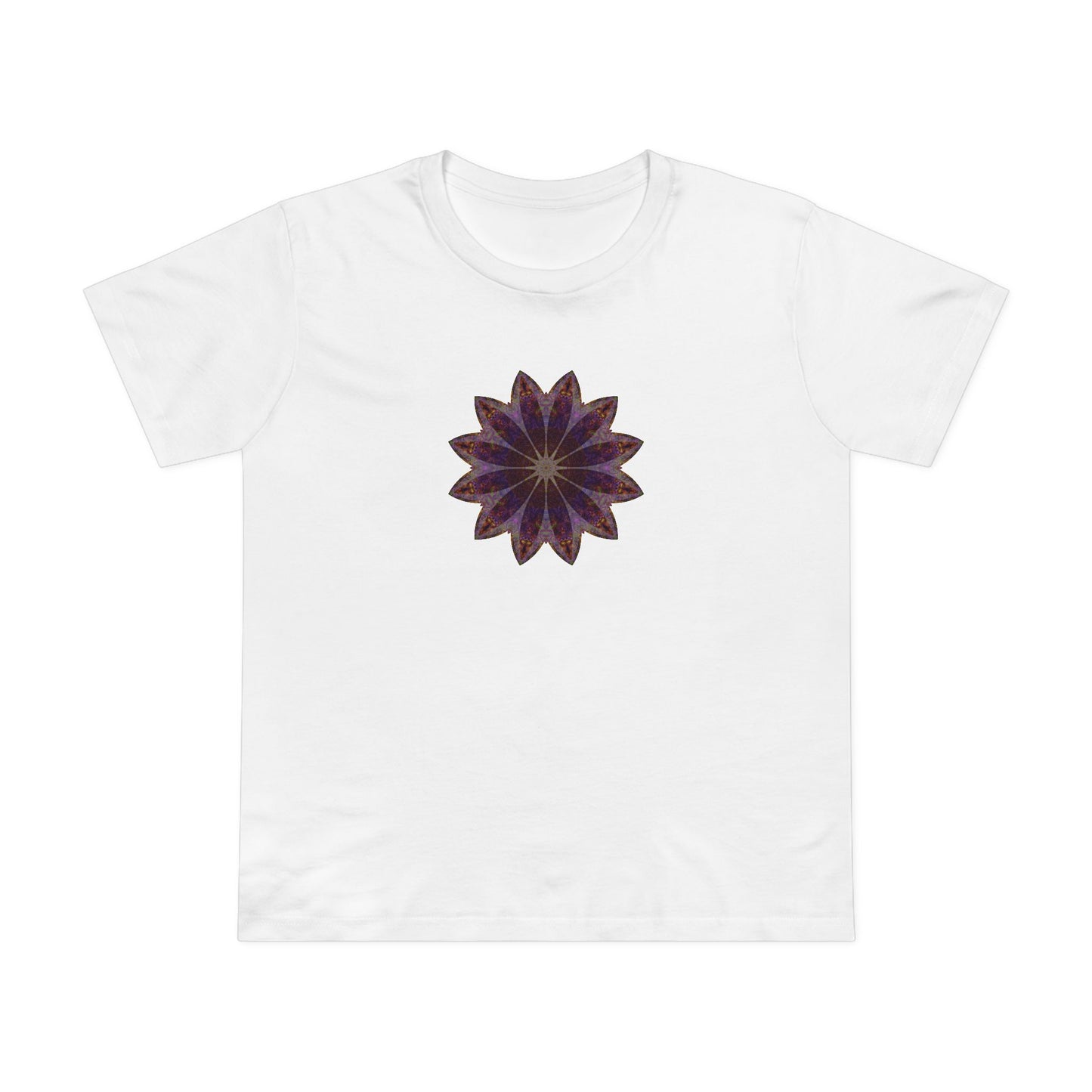 Women’s Maple Tee - Love Light Mandalas No.11