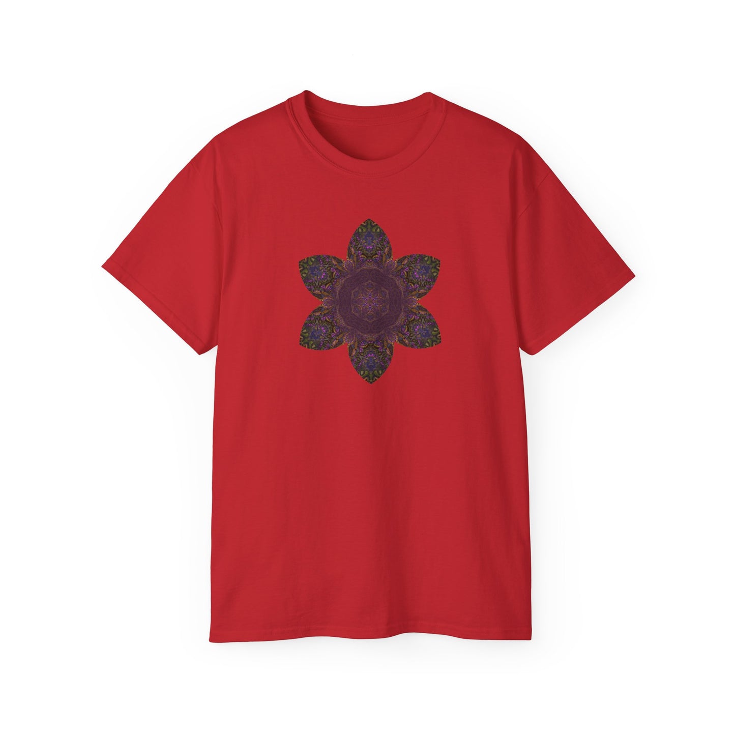 Unisex Ultra Cotton Tee - Love Light Mandalas No.3