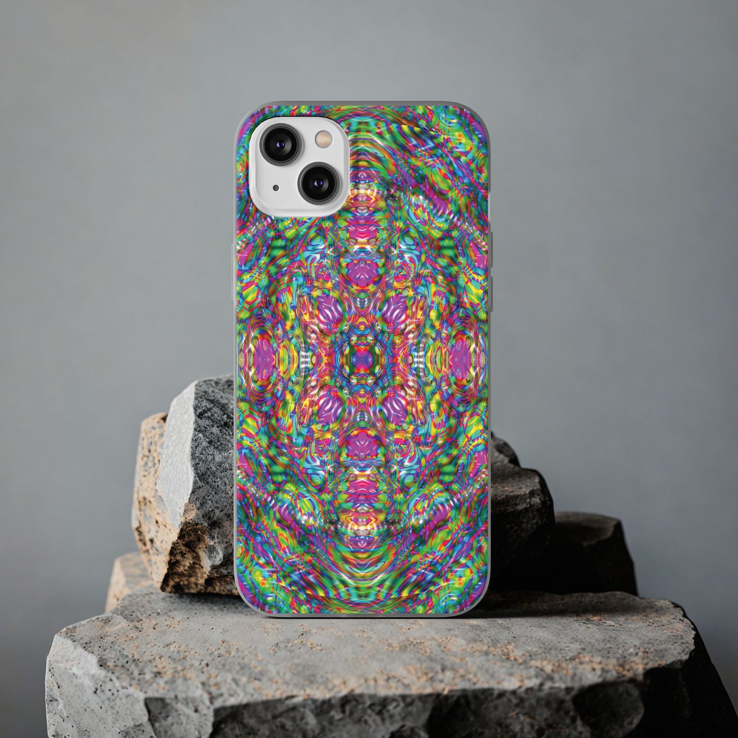 iPhone 14 Flexi Case - DMT Scribe Tiles No.4