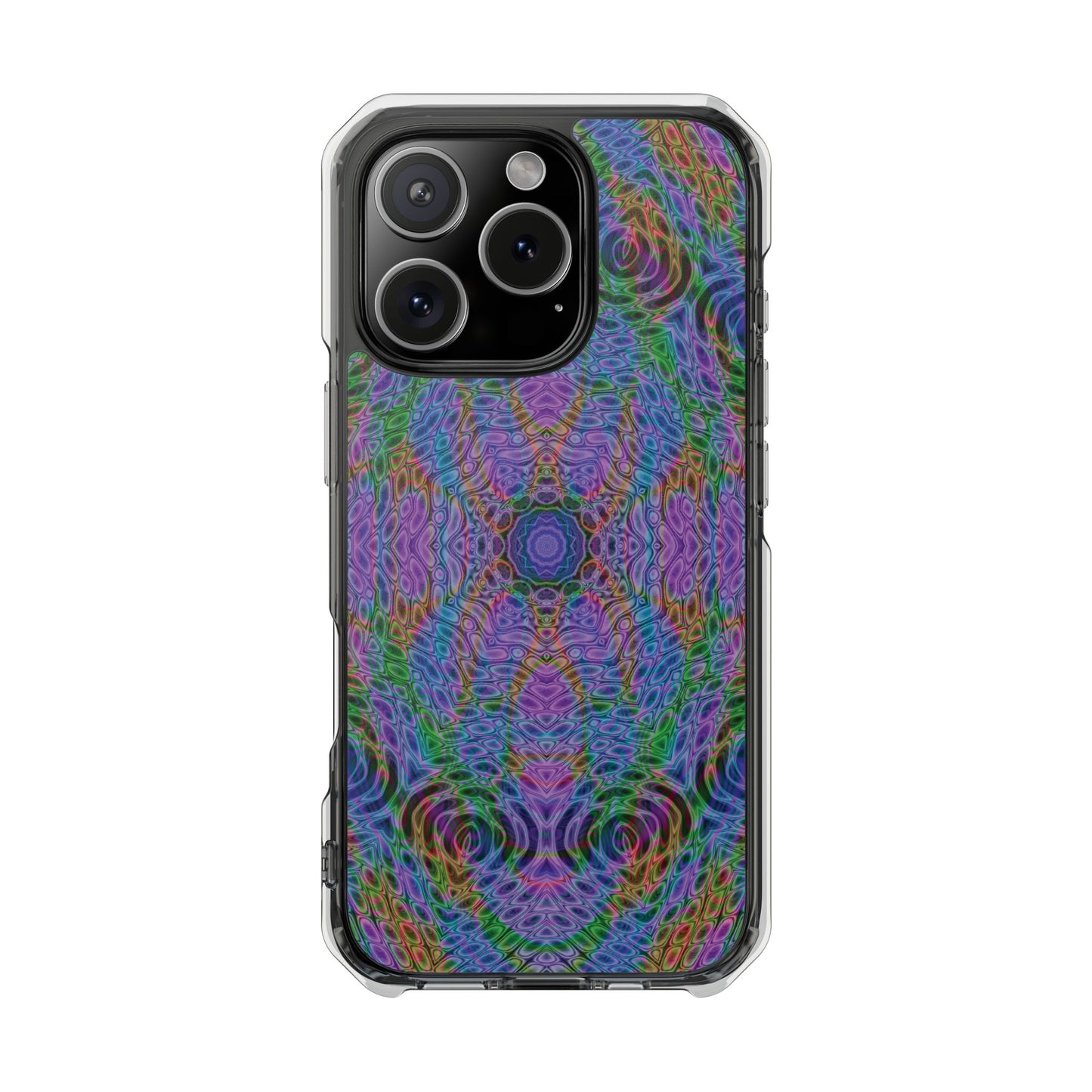 iPhone 16 Magnetic Clear Impact Case - DMT Seer No.21