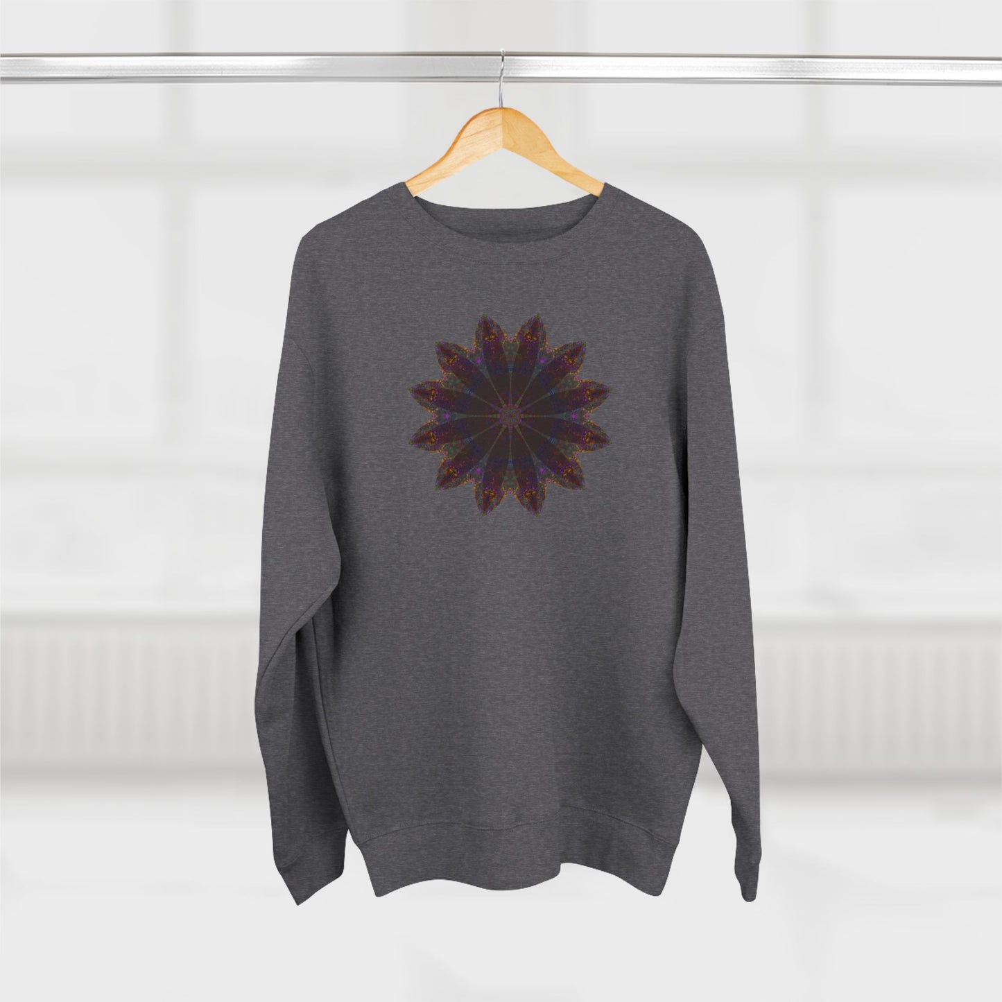 Unisex Crewneck Sweatshirt - Love Light Mandalas No.10