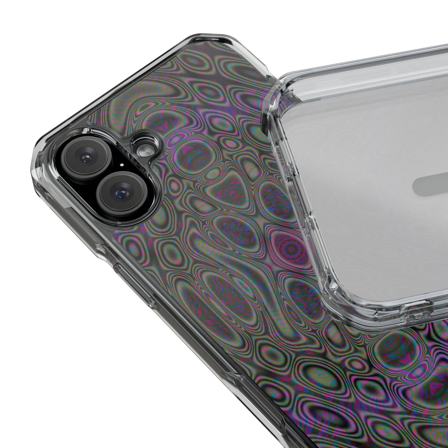 iPhone 16 Magnetic Clear Impact Case - DMT Seer No.19