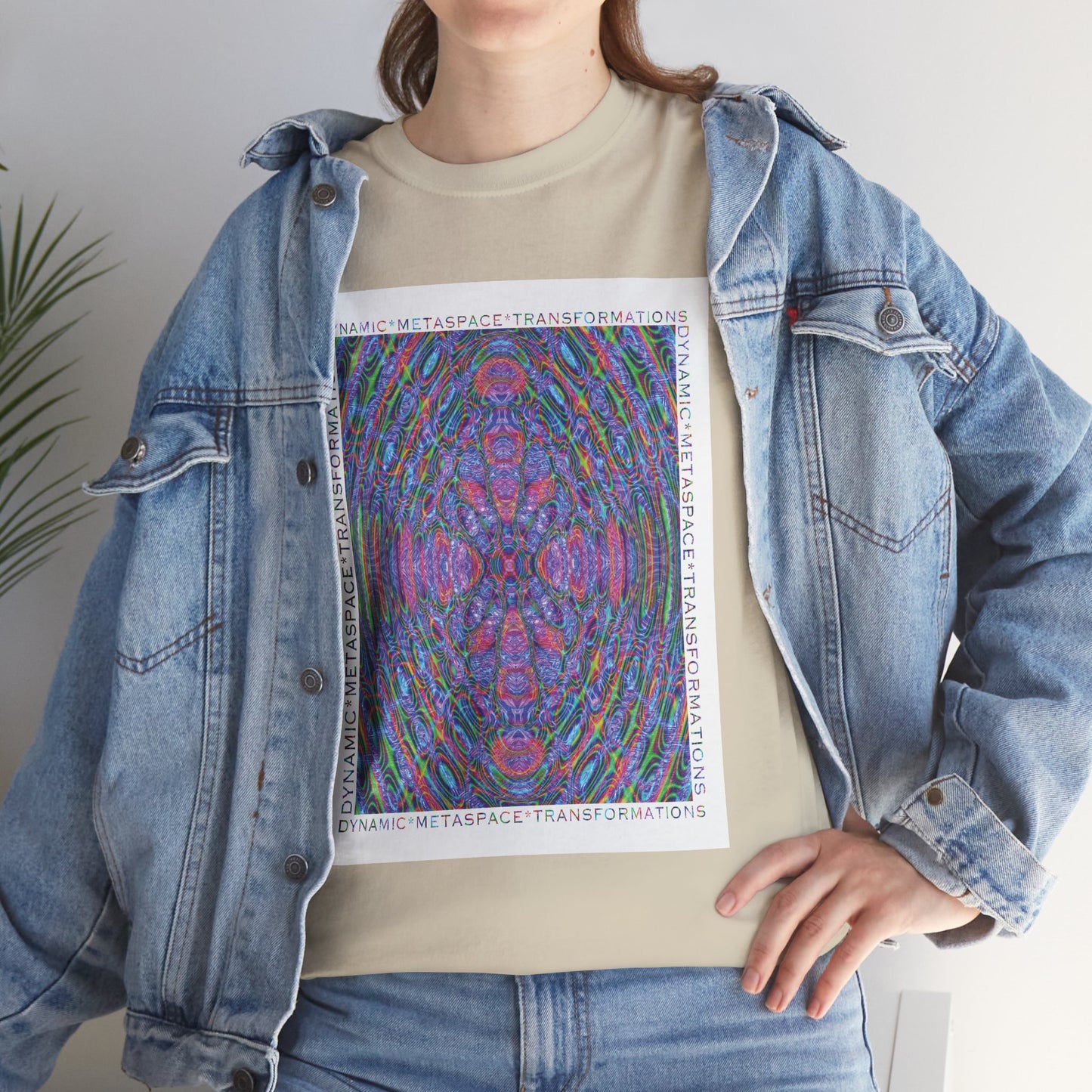 Unisex Heavy Cotton Tee - DMT Seer No.22