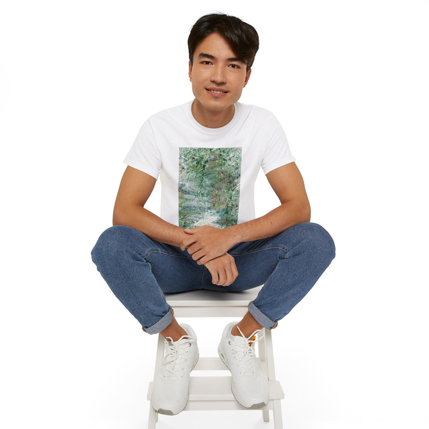 Unisex Ultra Cotton Tee - Love Light Fractals No.7