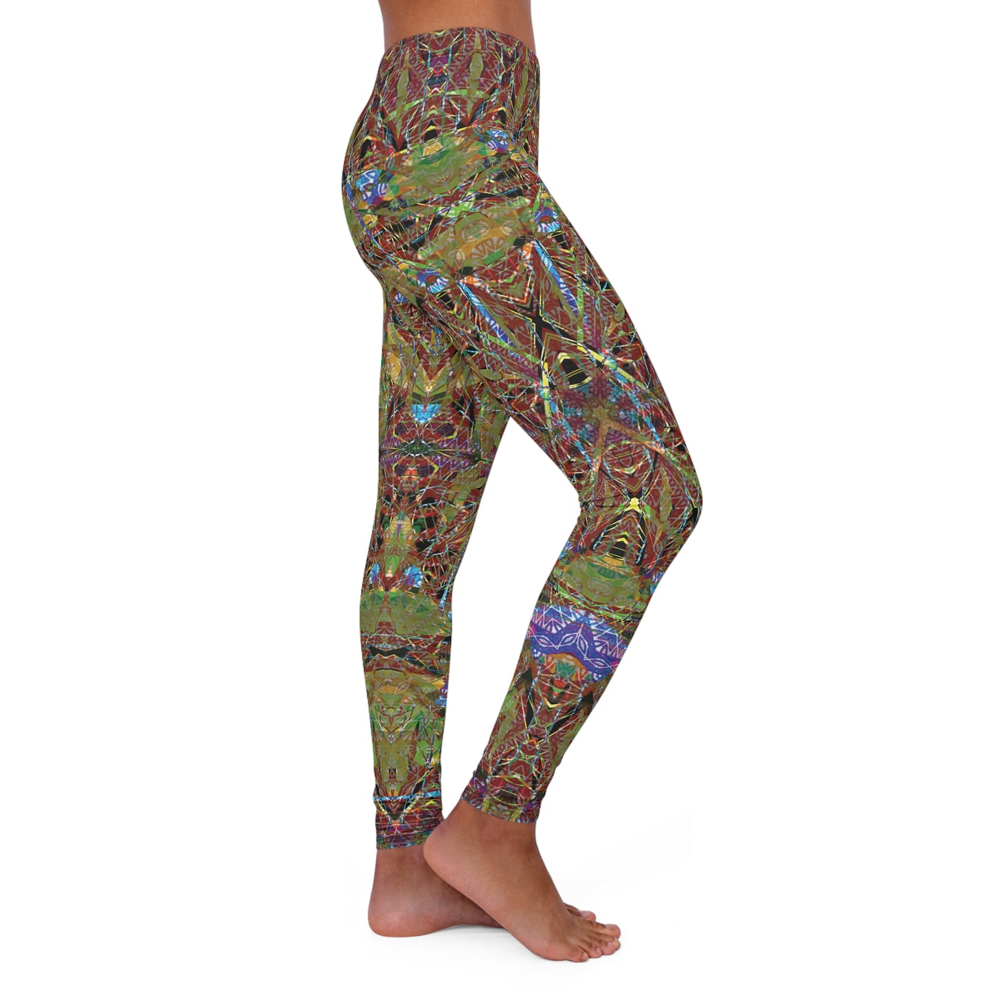 Spandex Leggings - Mandala Series No.6