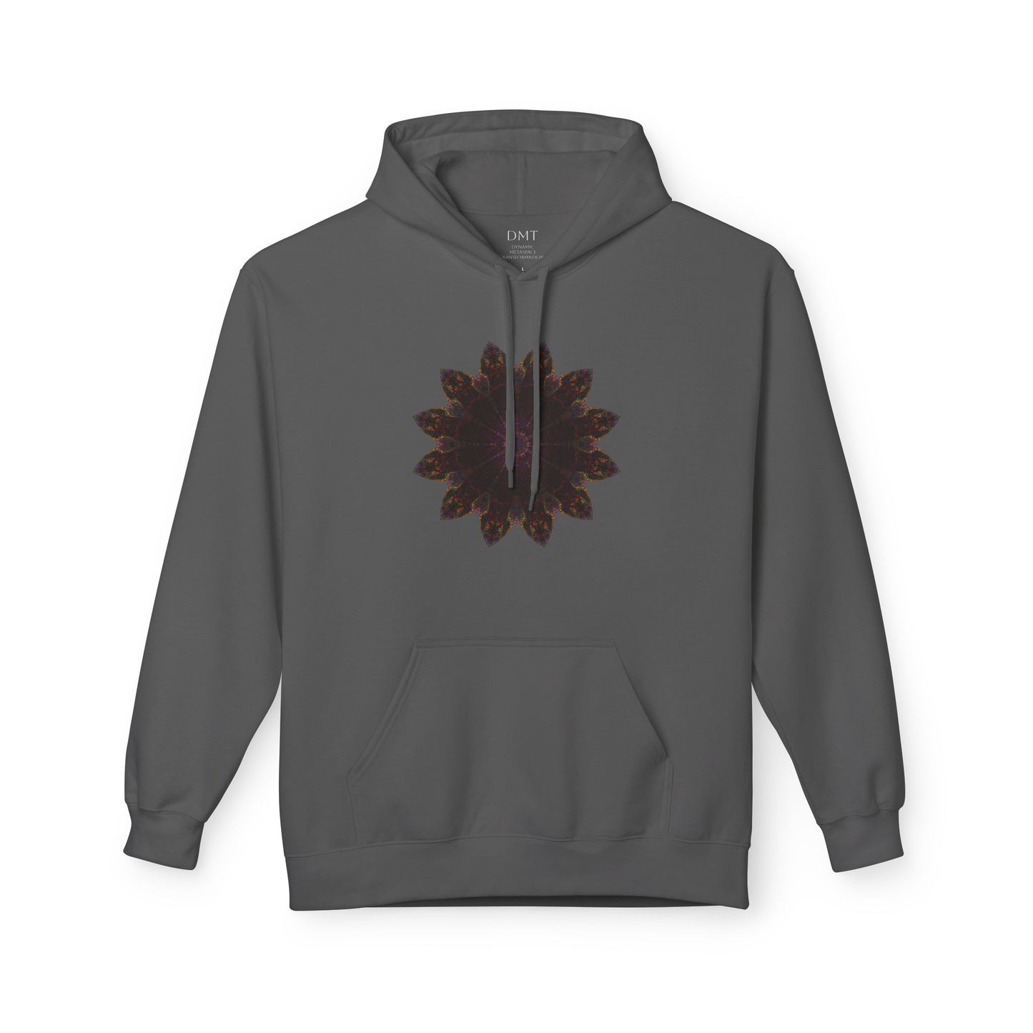 Unisex Midweight Softstyle Fleece Hoodie - Love Light Mandalas No.12